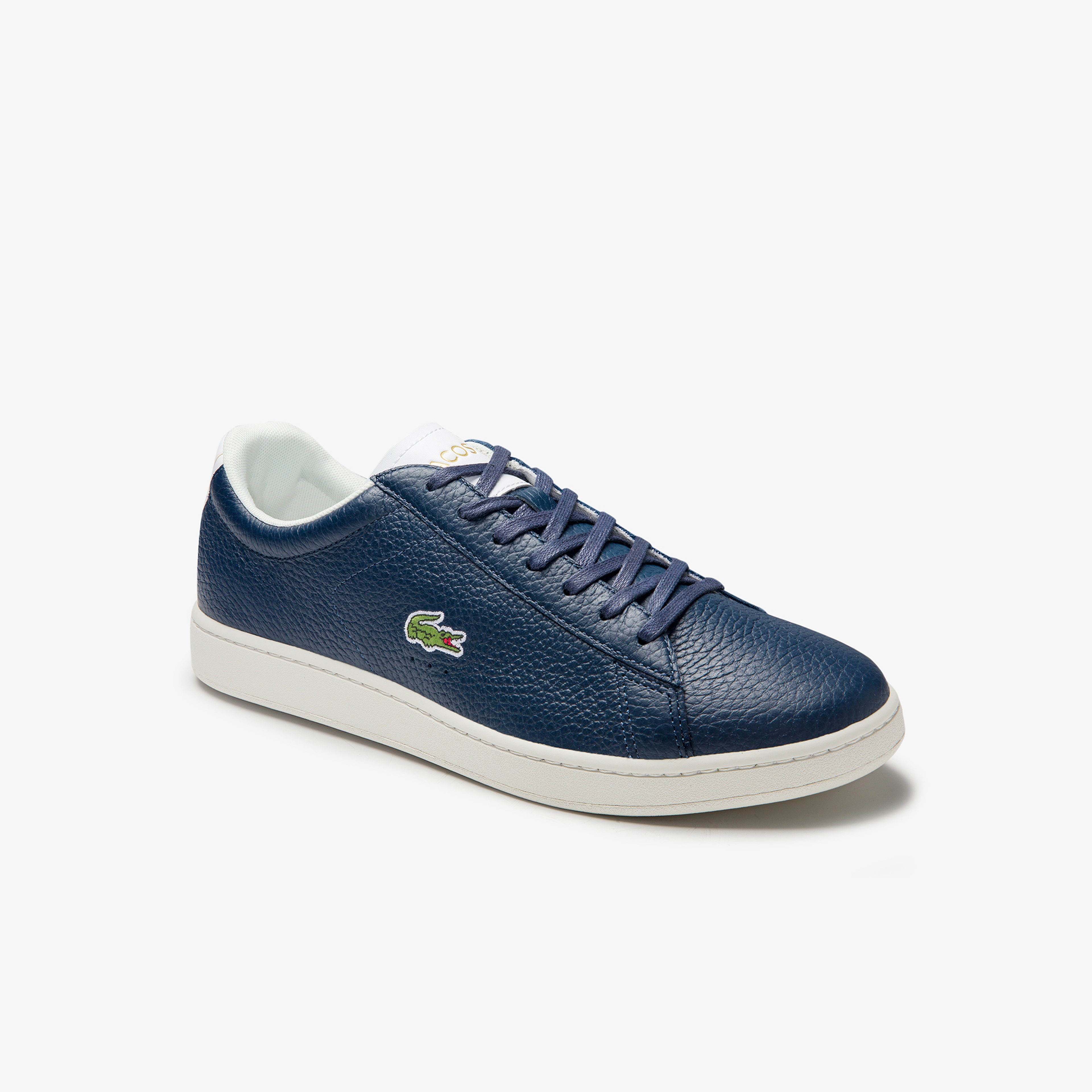 Lacoste Carnaby Evo 0120 2 Sma Erkek Deri Lacivert - Beyaz Sneaker
