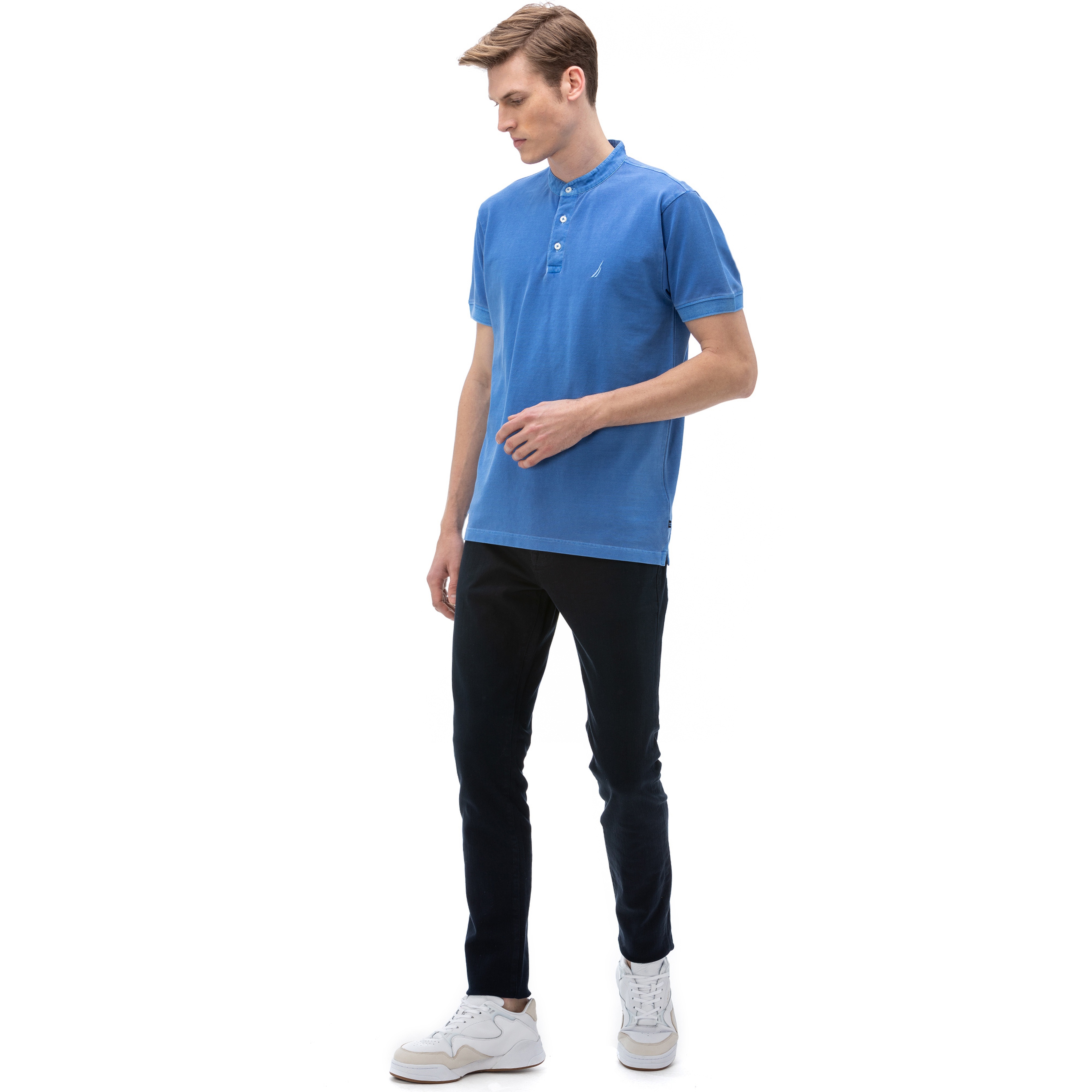 NAUTICA ERKEK LACİVERT SLIM FIT PANTOLON