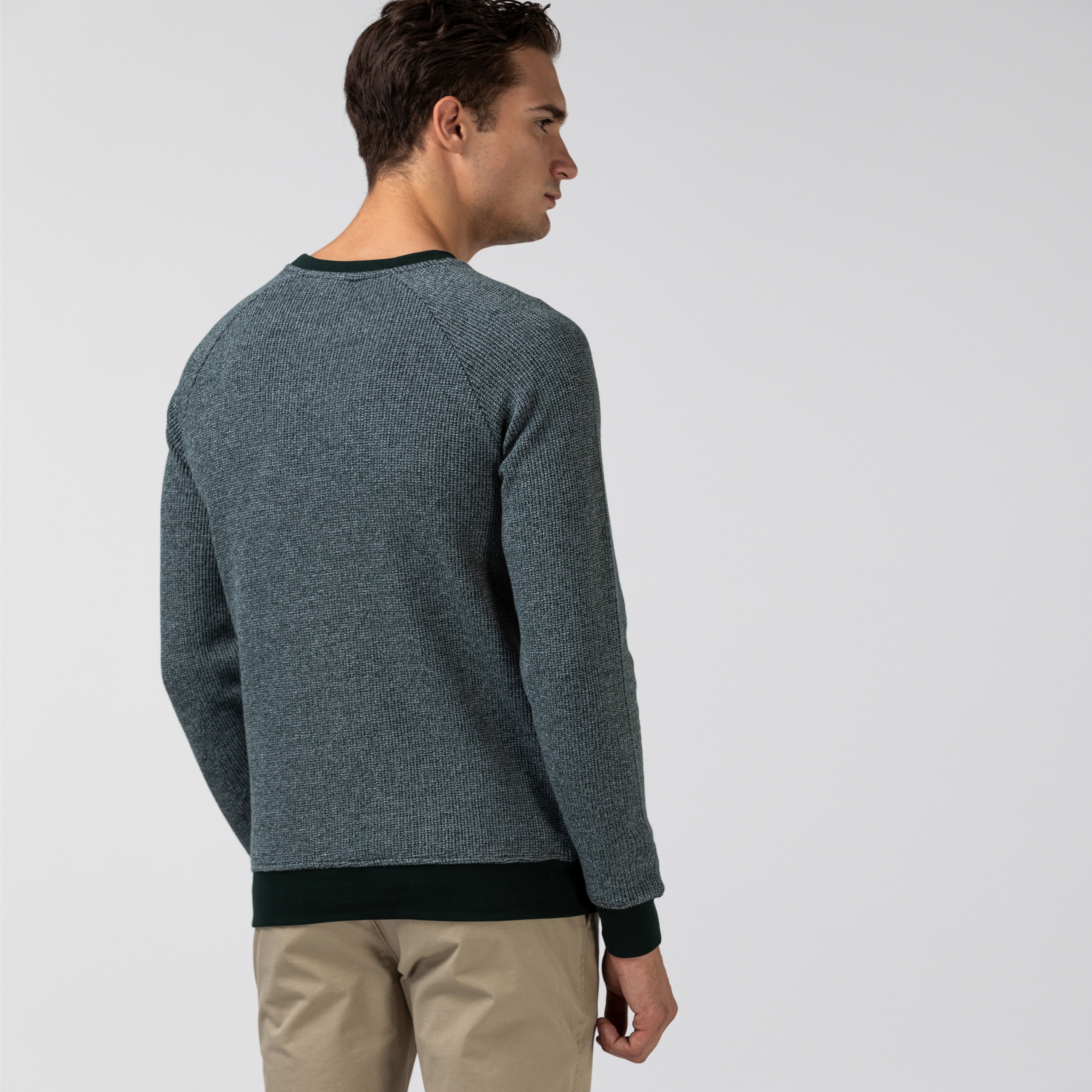 Lacoste Erkek Yeşil Uzun Kollu Sweatshirt