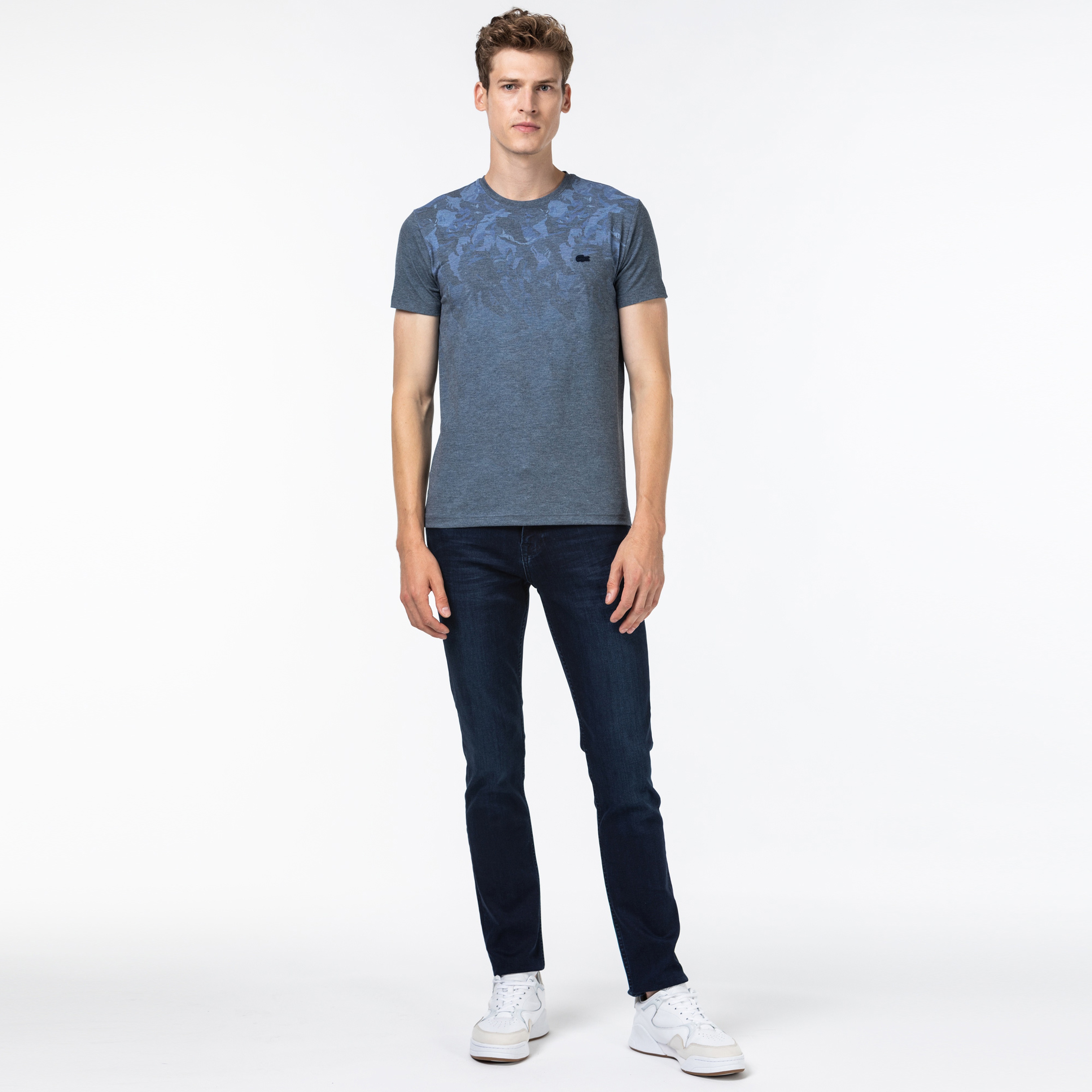 Lacoste Erkek Slim Fit Lacivert Pantolon