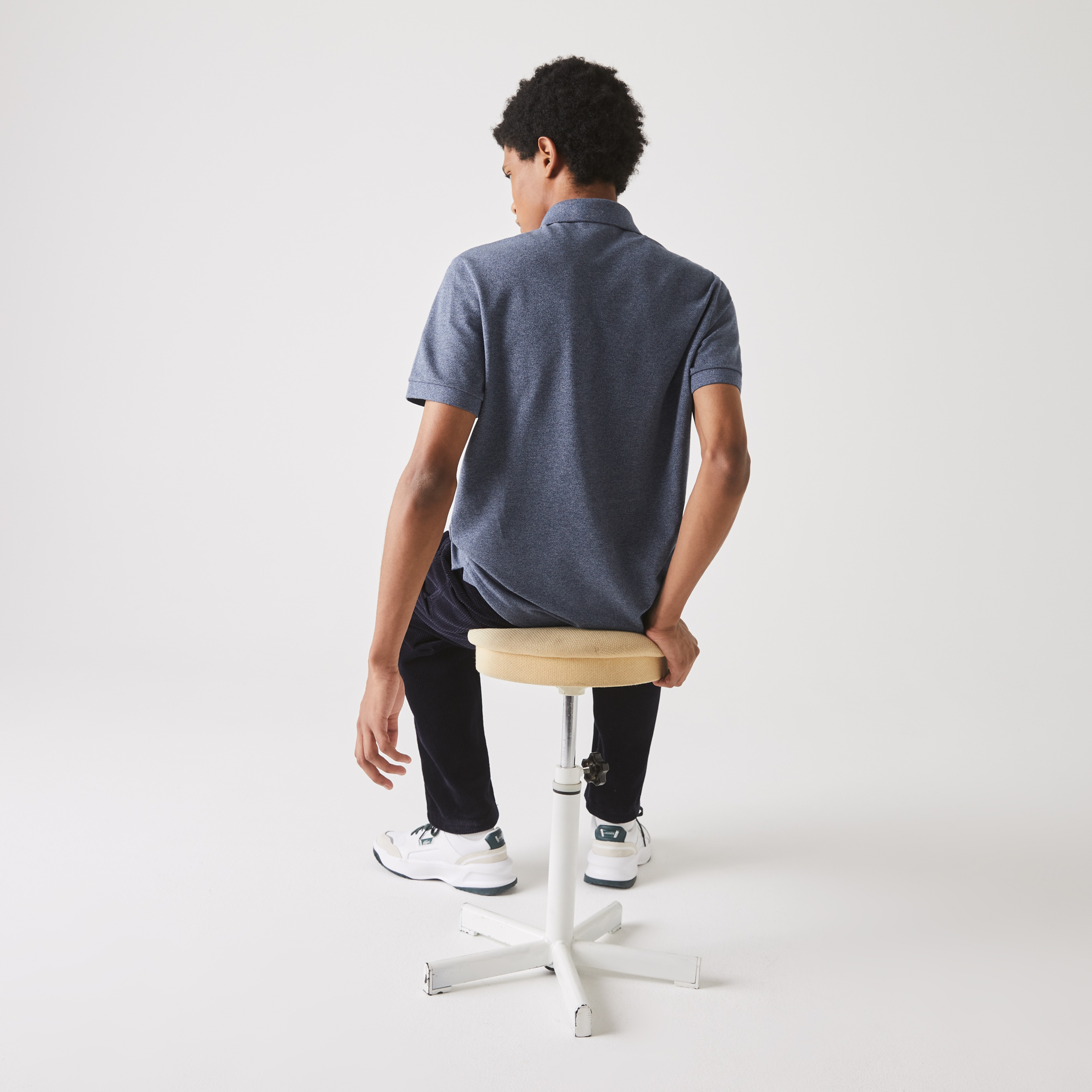 Lacoste Erkek Regular Fit Mavi Paris Polo