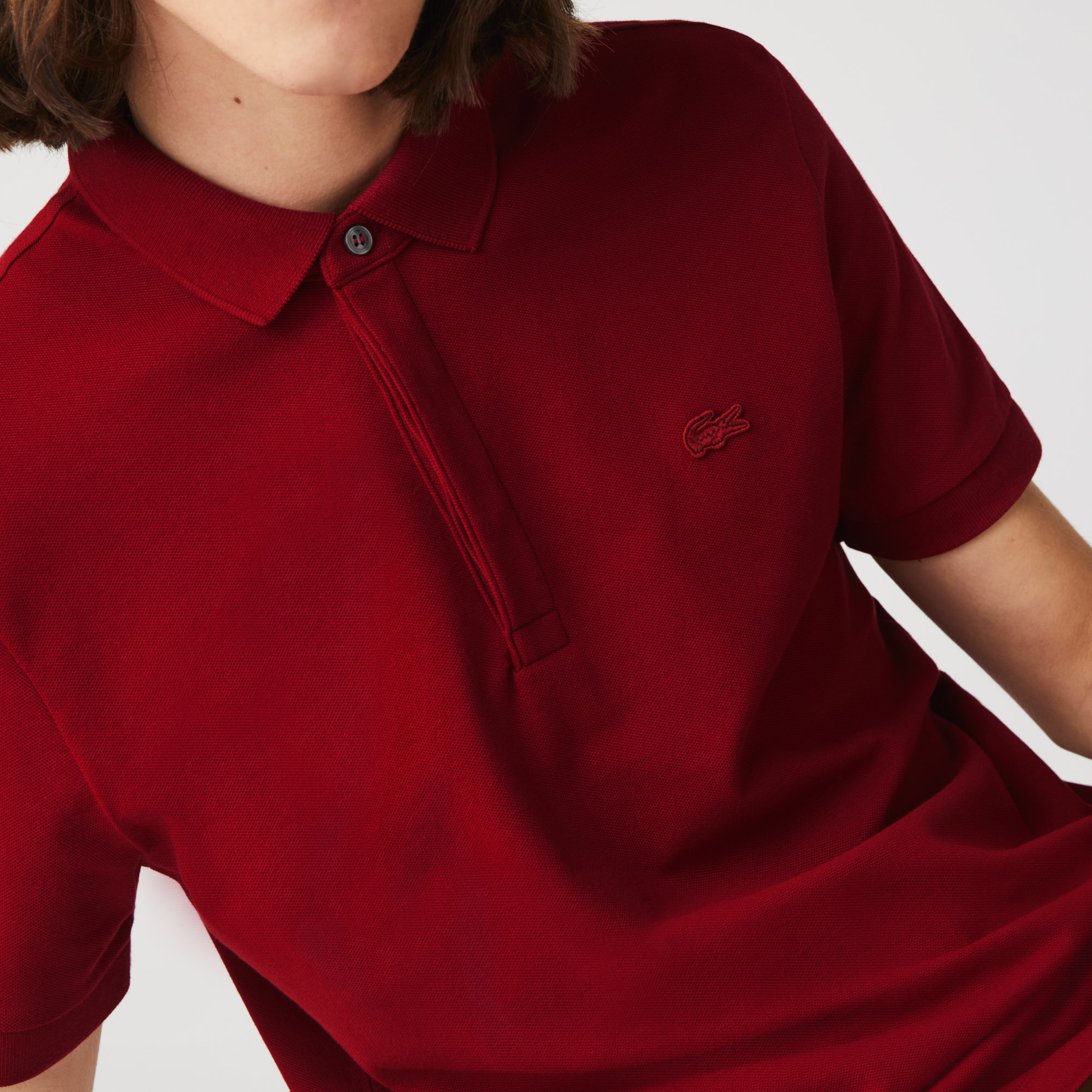 Erkek Regular Fit Bordo Paris Polo