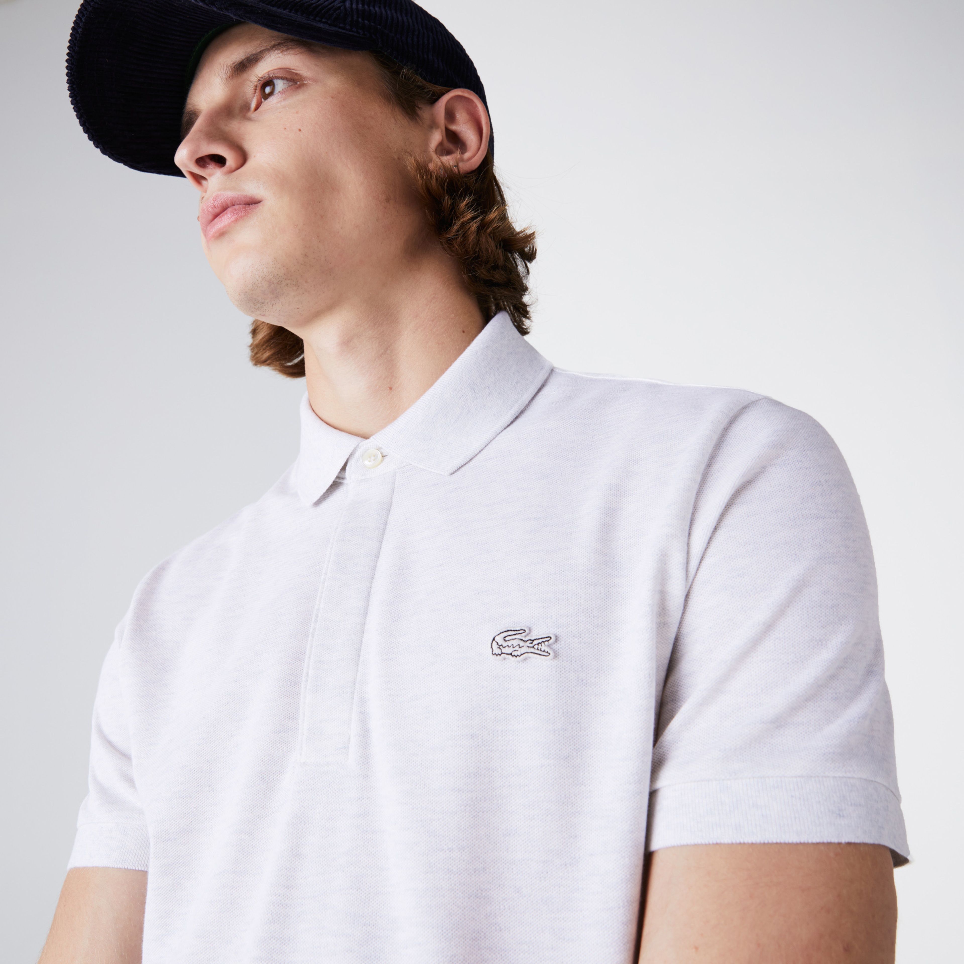 Lacoste Erkek Regular Fit Gri Paris Polo