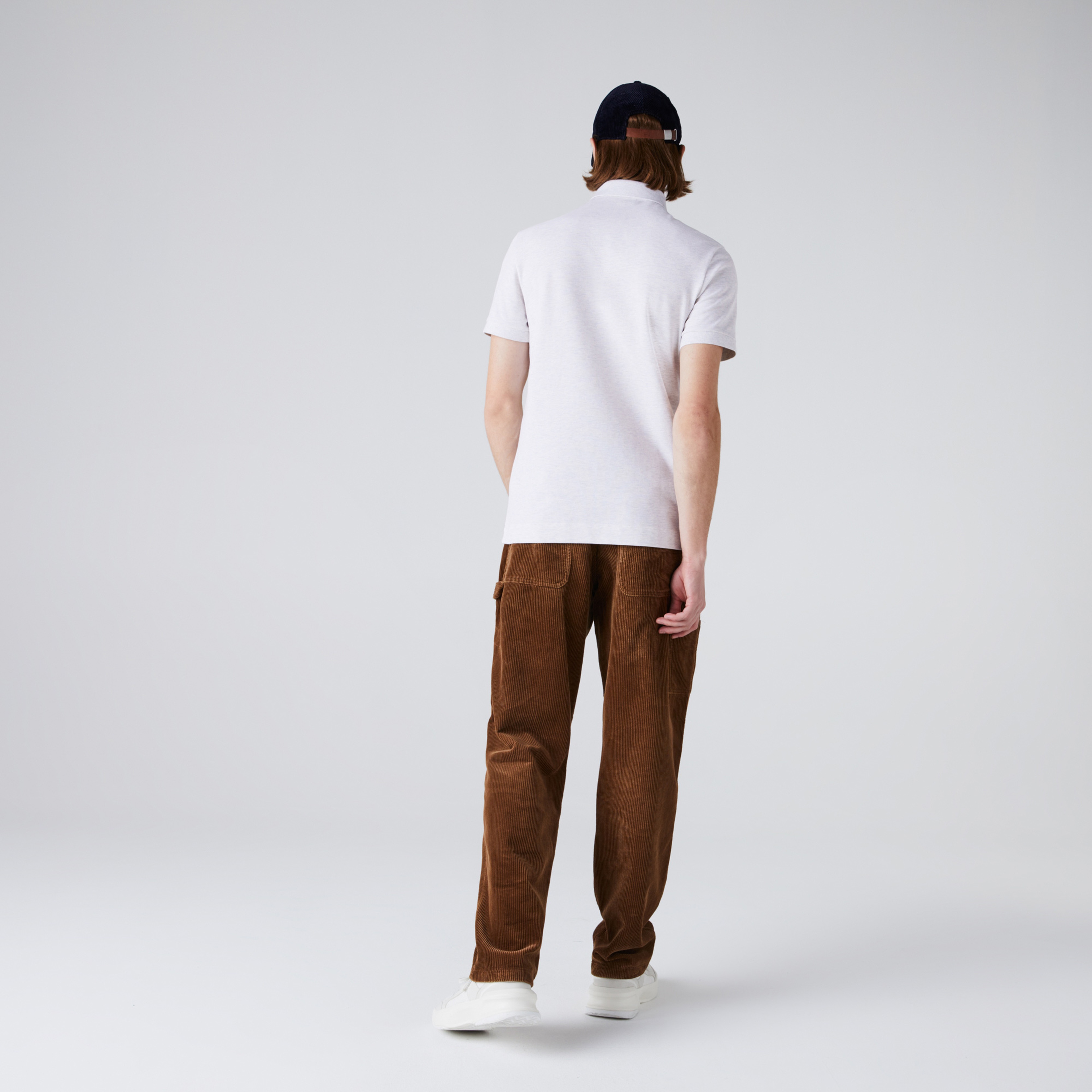 Lacoste Erkek Regular Fit Gri Paris Polo