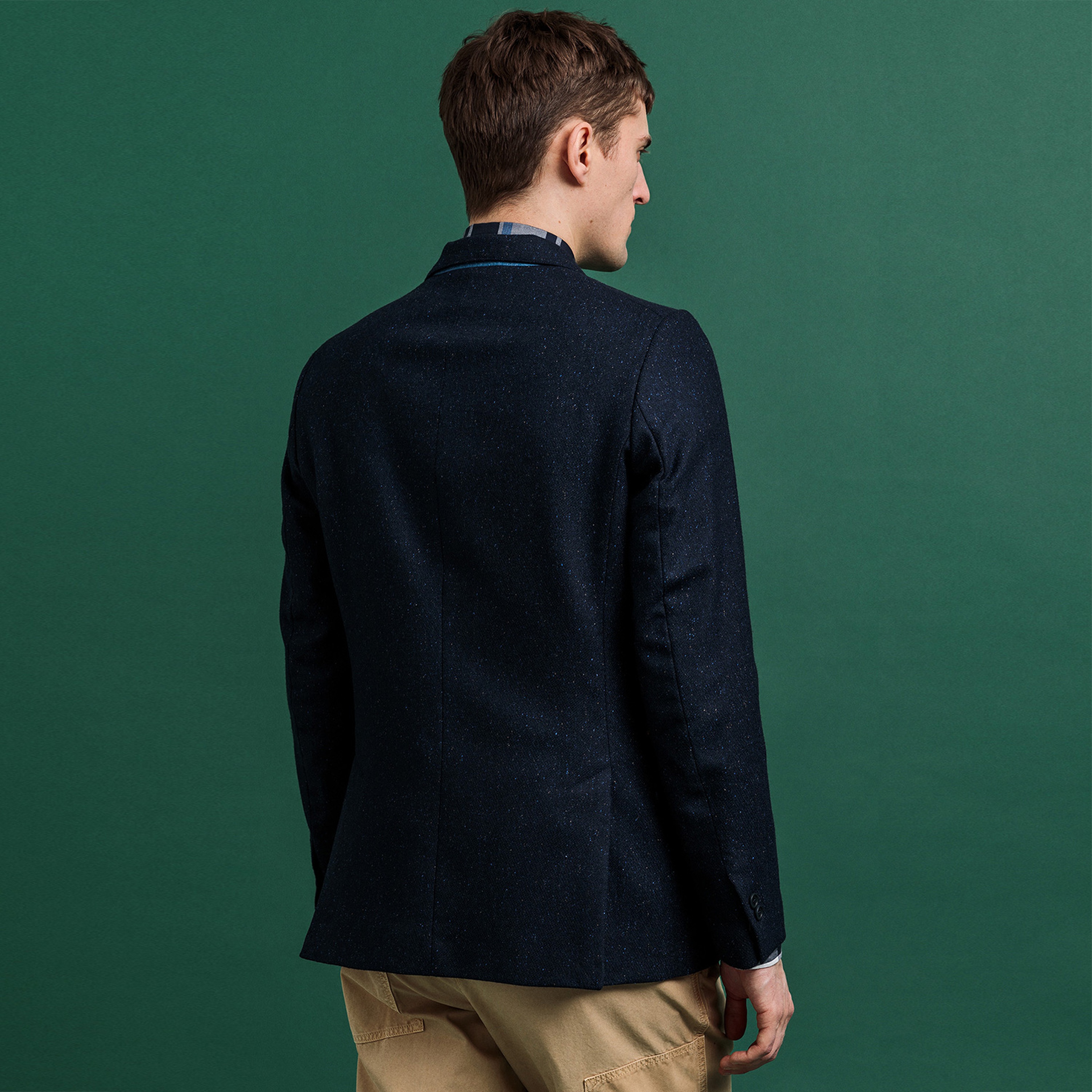 GANT Erkek Lacivert Blazer Ceket
