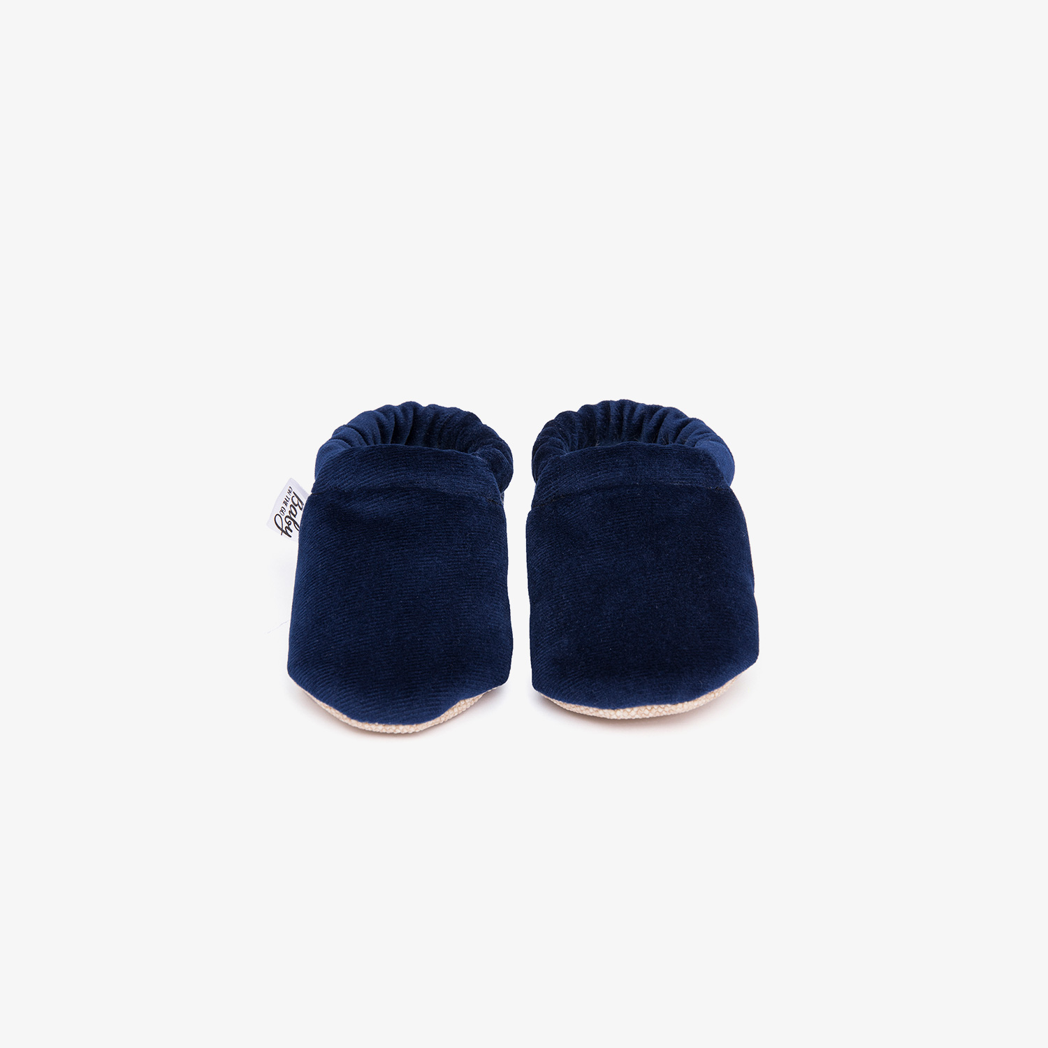 Baby On The Go Velvet Lacivert Patik