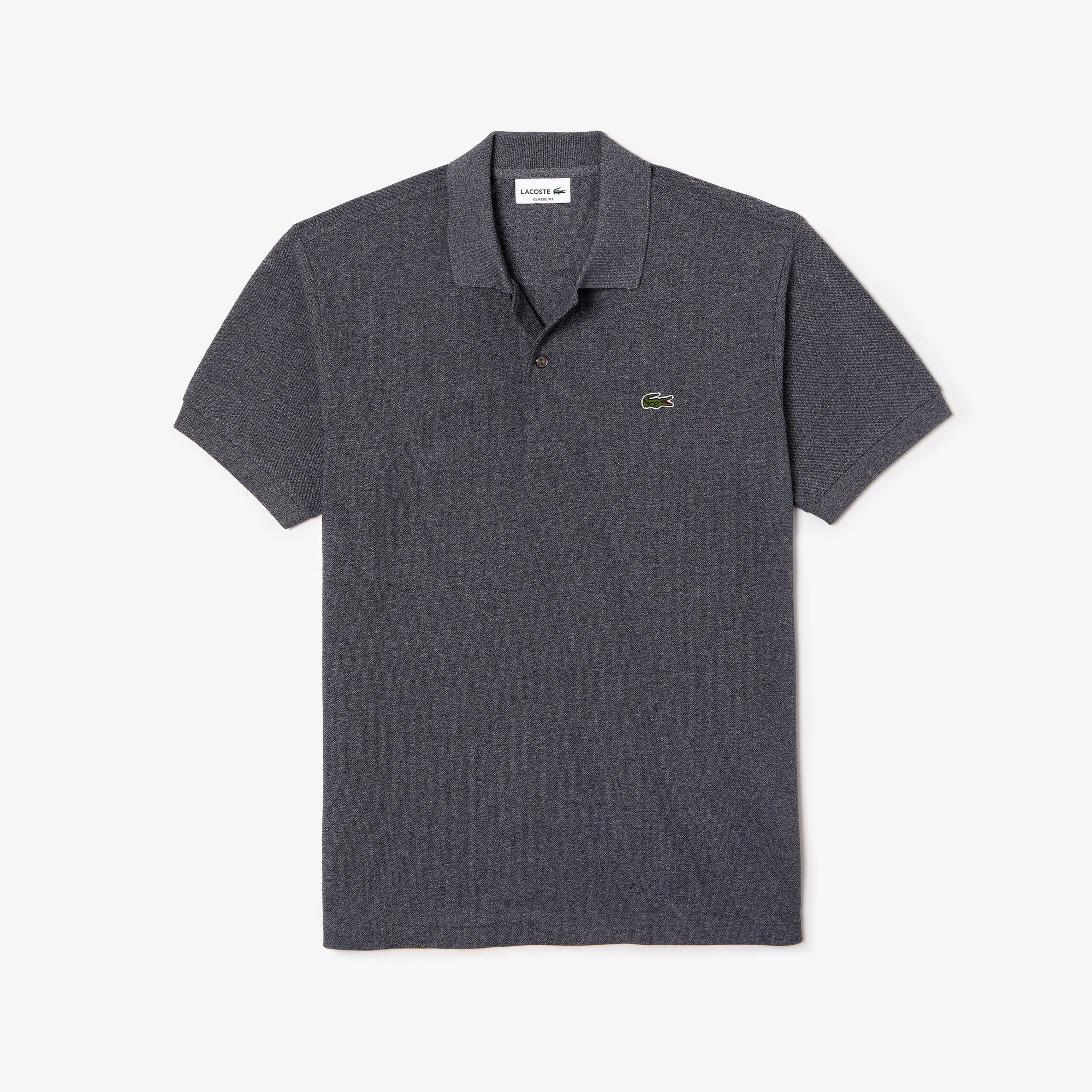 Erkek Classic Fit Marl L.12.12 Koyu Gri Polo