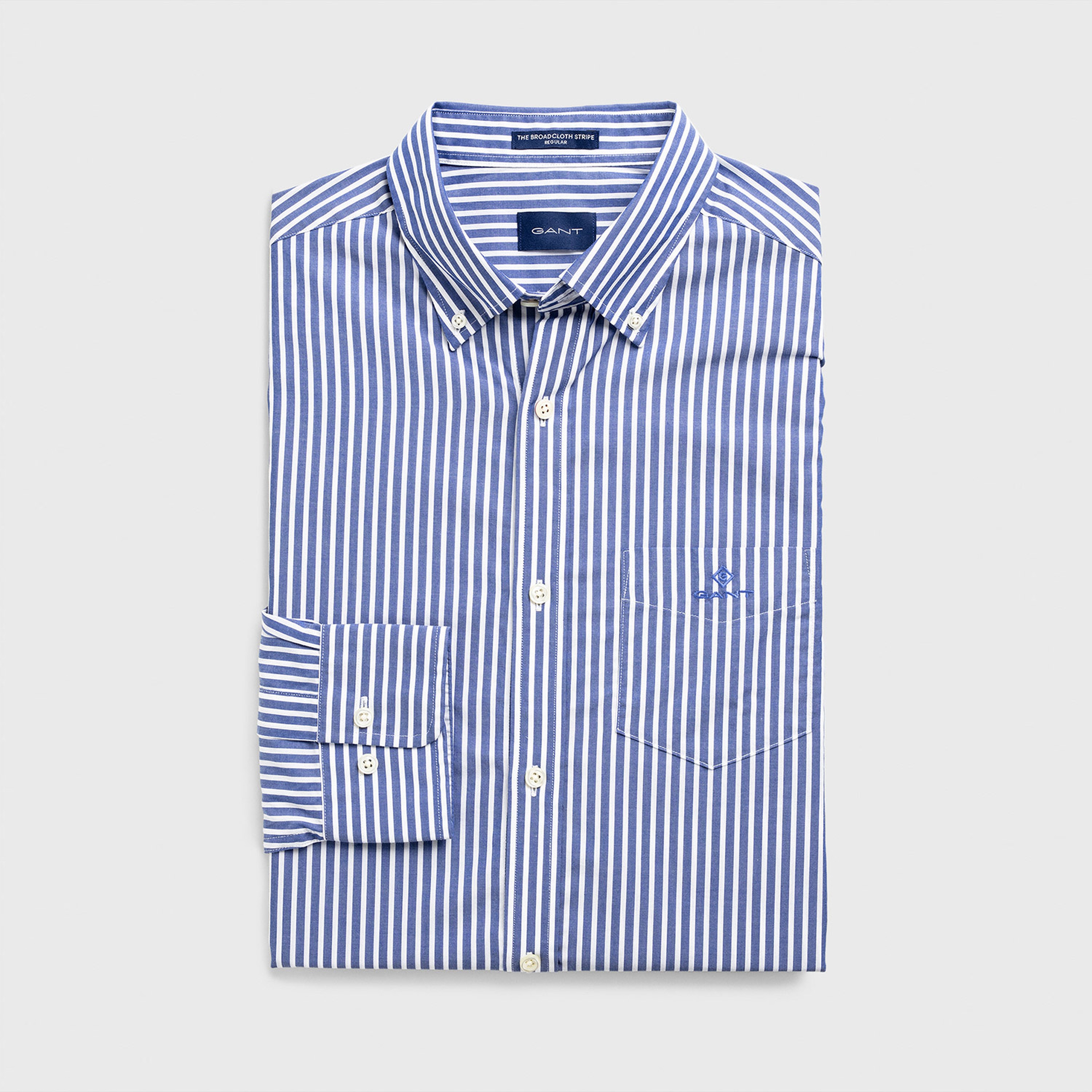GANT Regular Fit Striped Broadcloth Shirt
