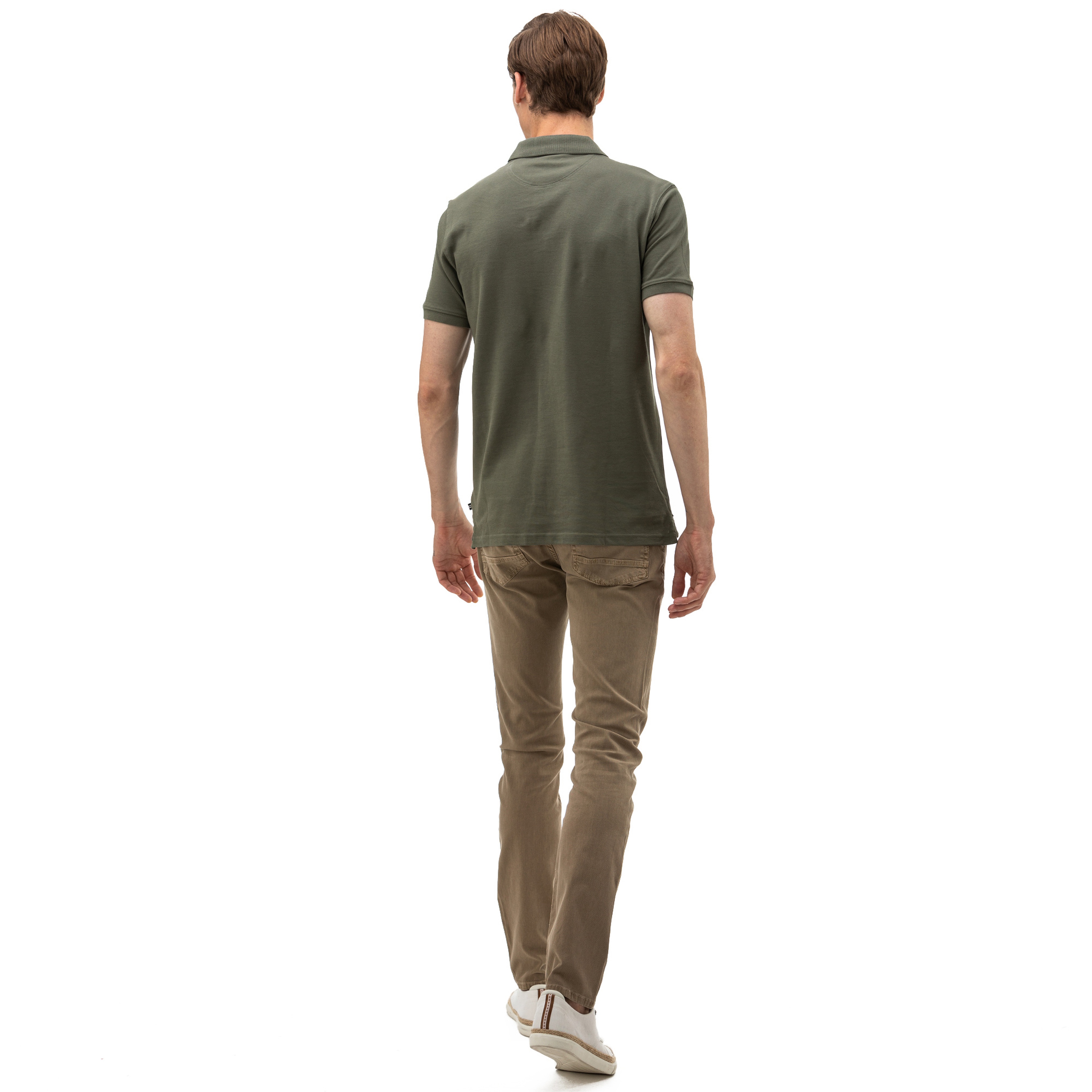 Nautica Erkek Bej Slim Fit Pantolon