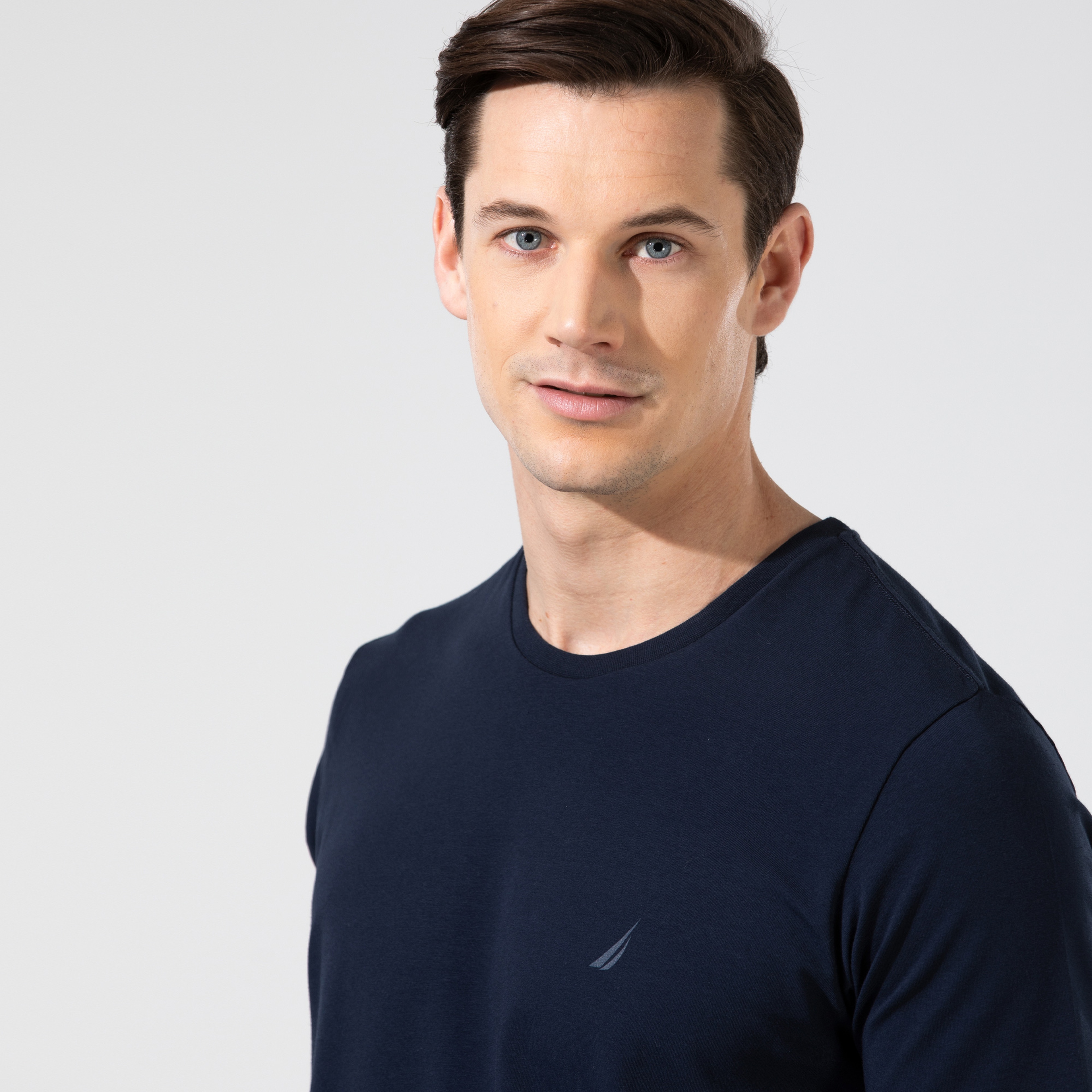 Nautica Erkek Slim Fit Lacivert T-Shirt