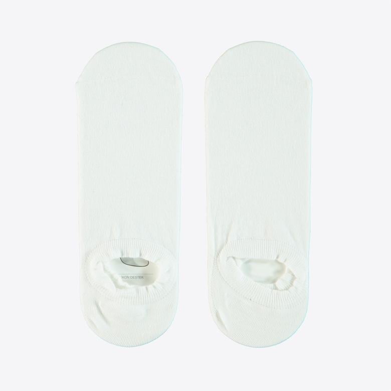 Nautica Unisex Beyaz 2'li Çorap