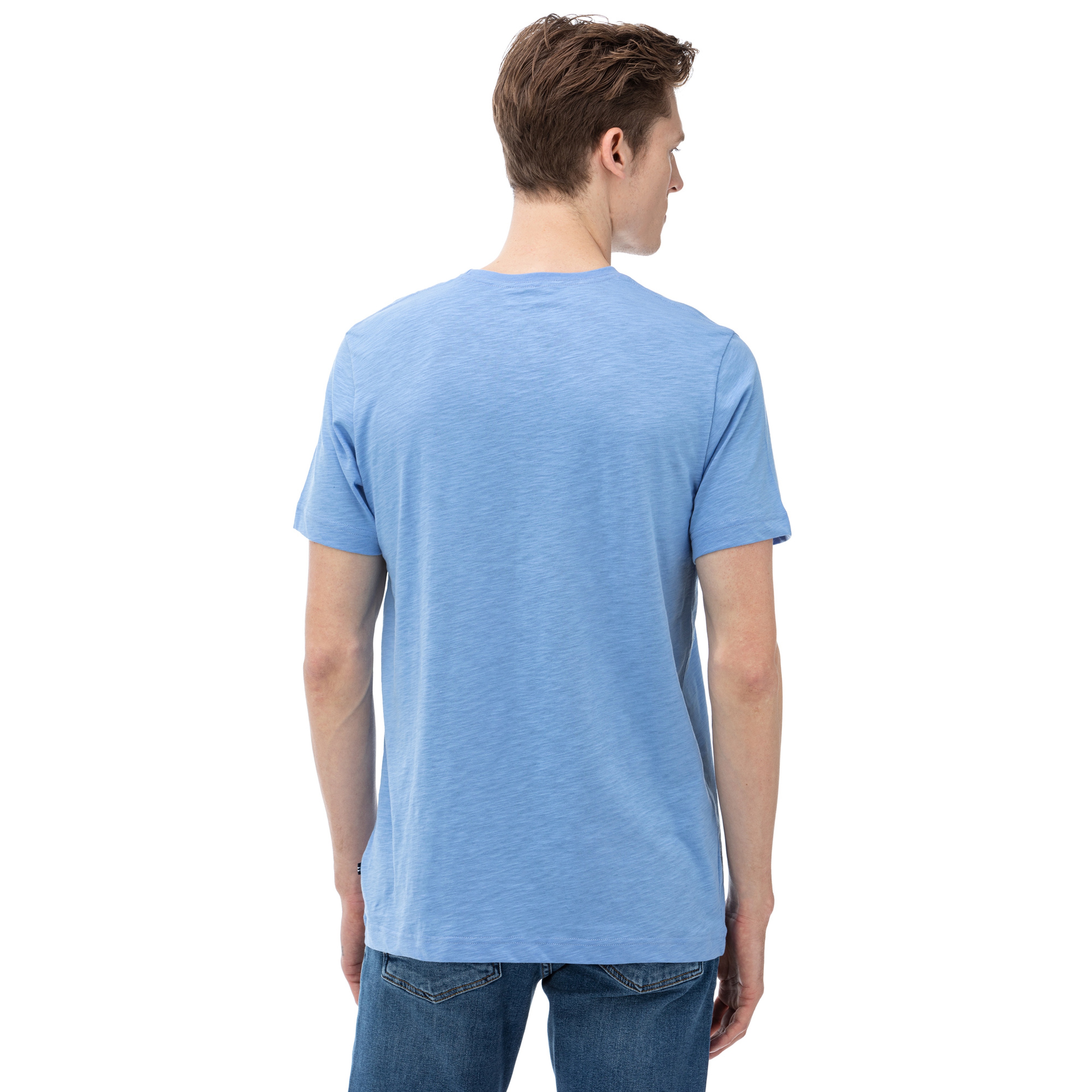 Nautica Erkek Mavi T-Shirt