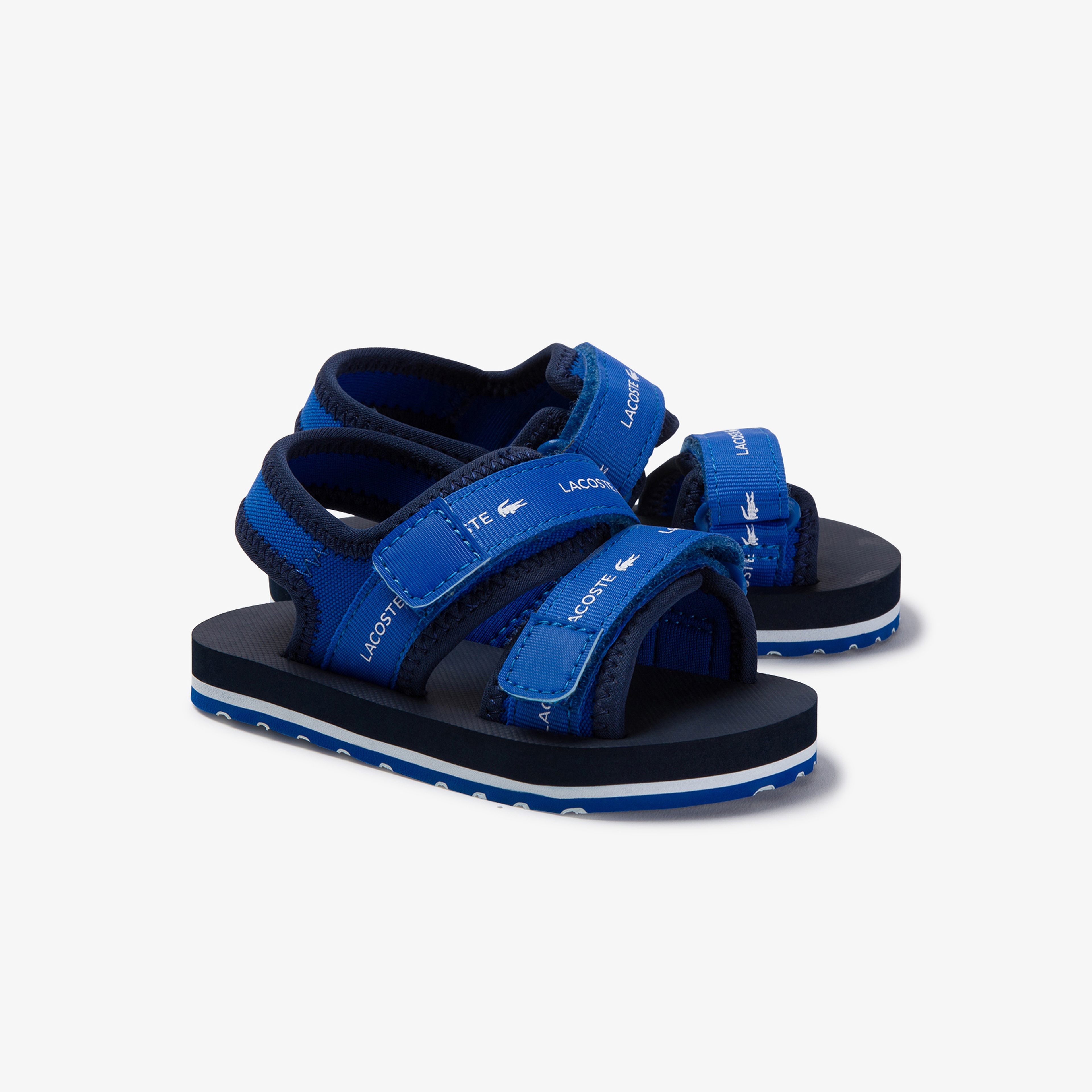 Lacoste Sol 220 1 Cui Çocuk Mavi Sandalet