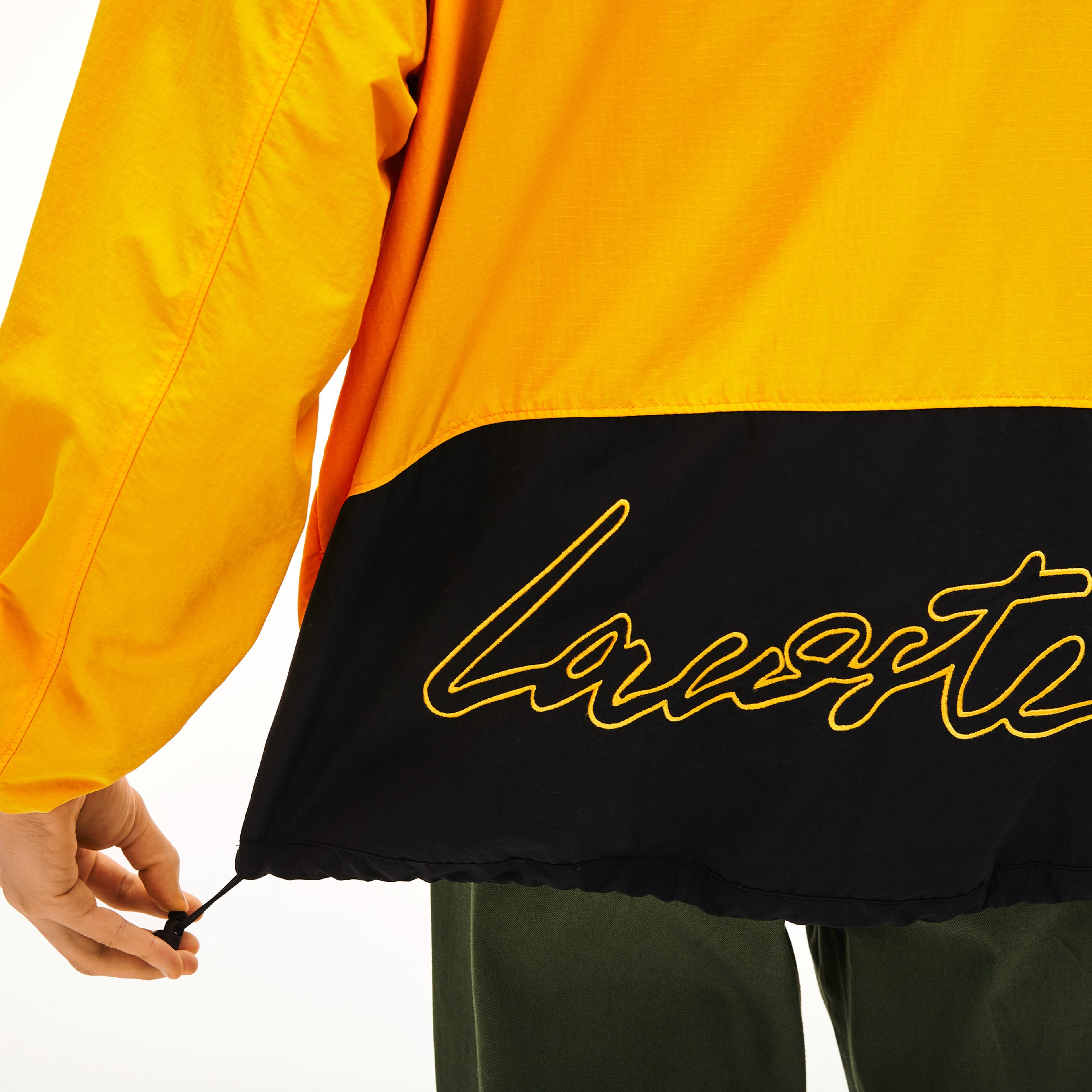 Lacoste LIVE Unisex Sarı Yağmurluk