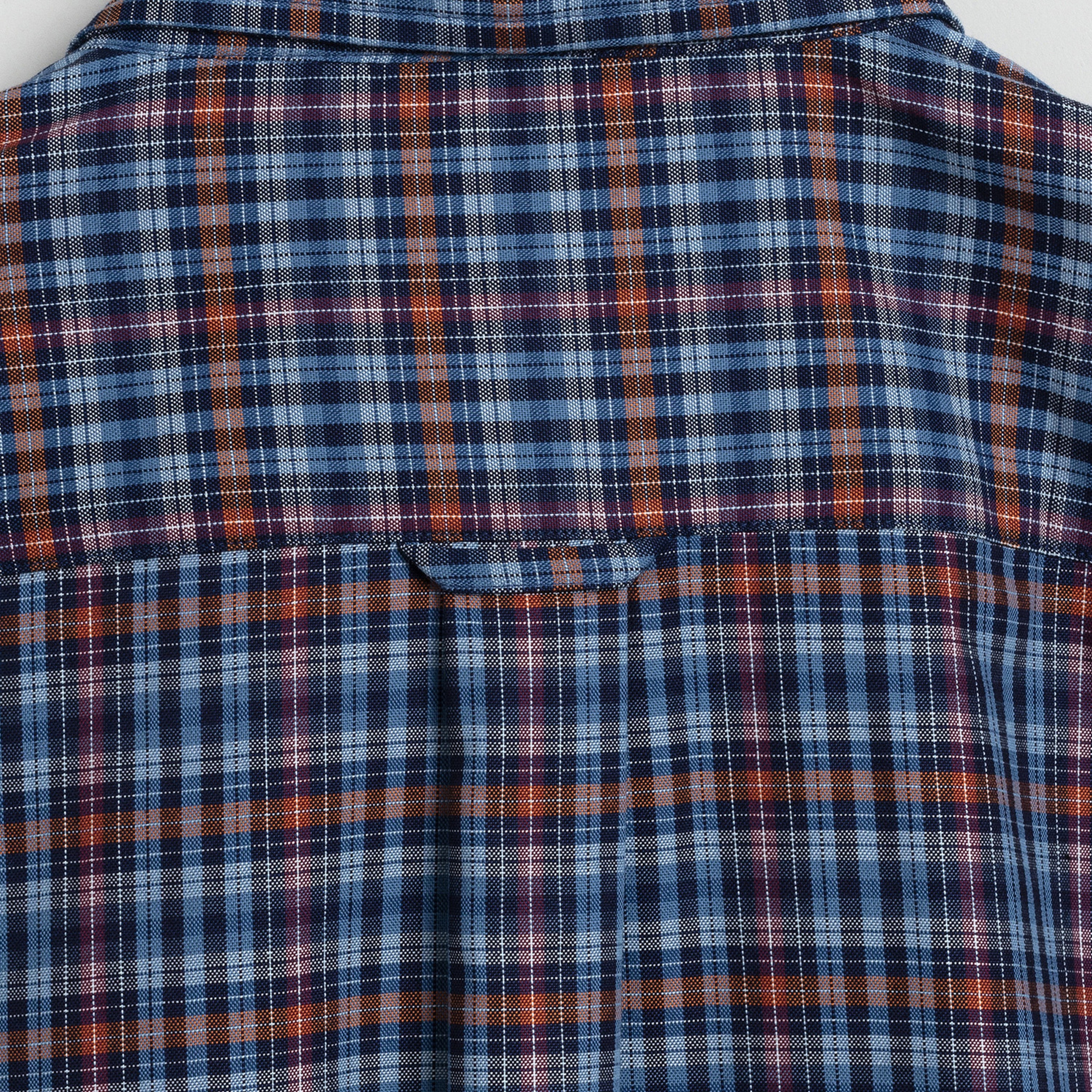 GANT Erkek Mavi Kareli Regular Fit Gömlek