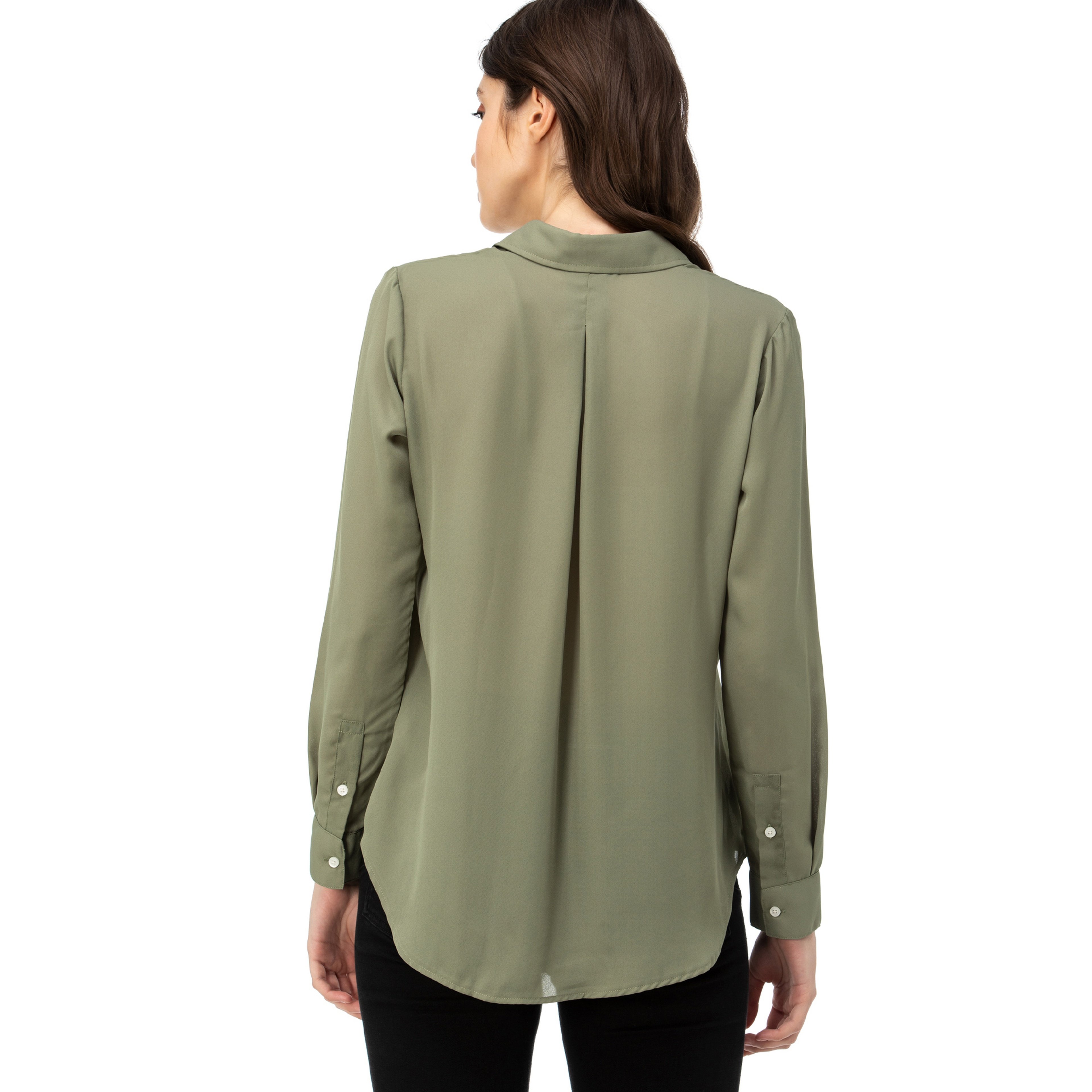 NAUTICA KADIN YEŞİL GÖMLEK