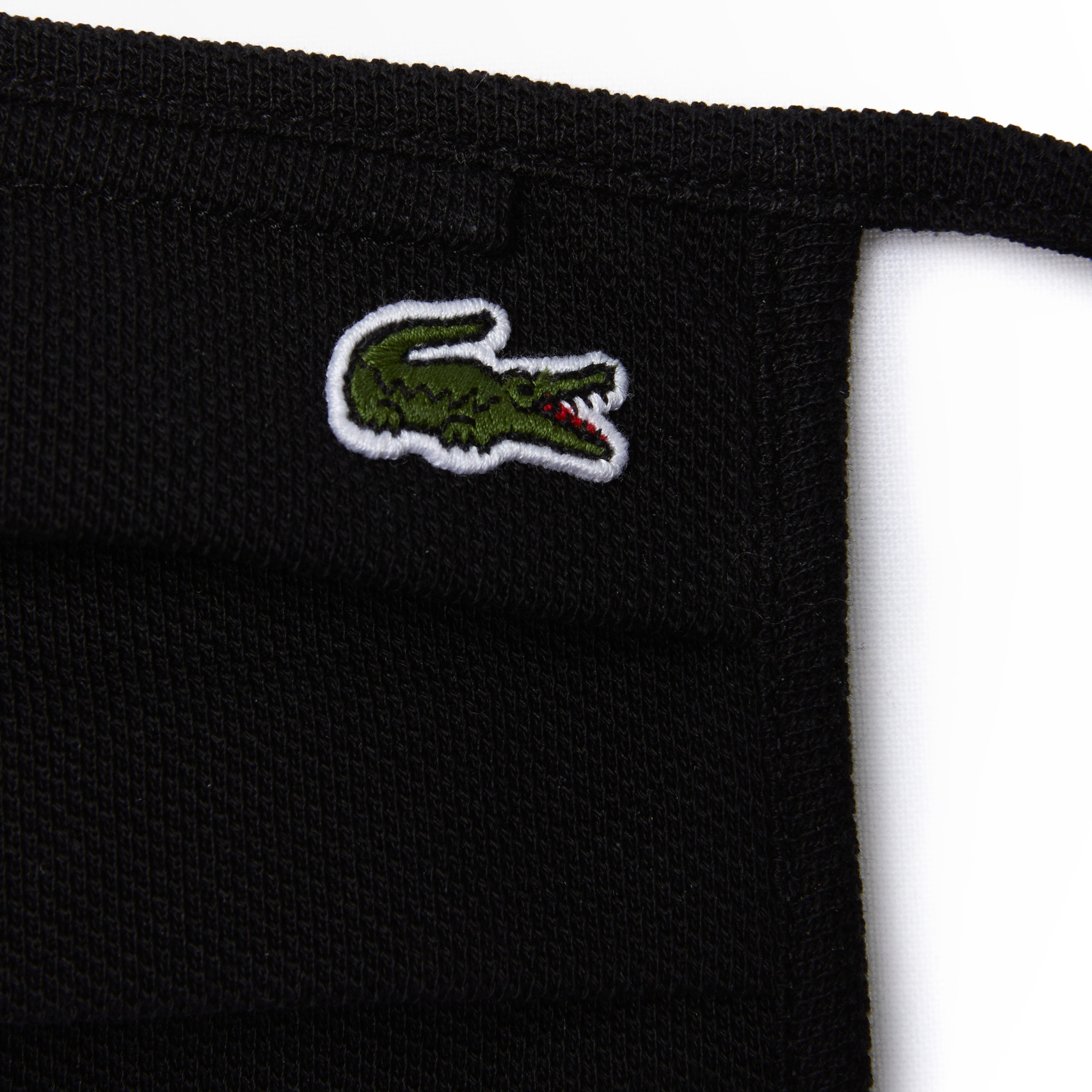 Lacoste Pamuklu Yıkanabilir Siyah Maske