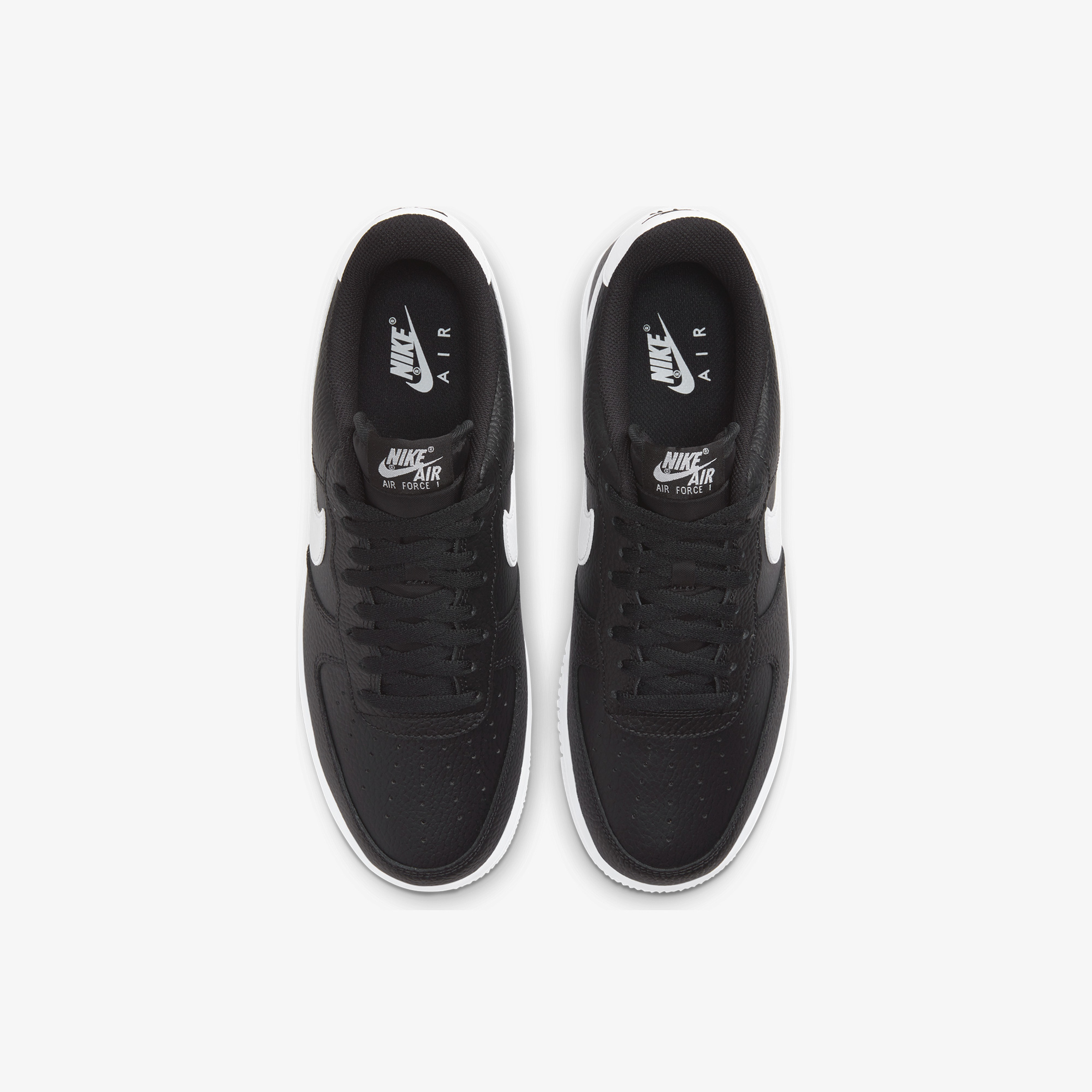 Nike Air Force 1 '07 Erkek Siyah Spor Ayakkabı