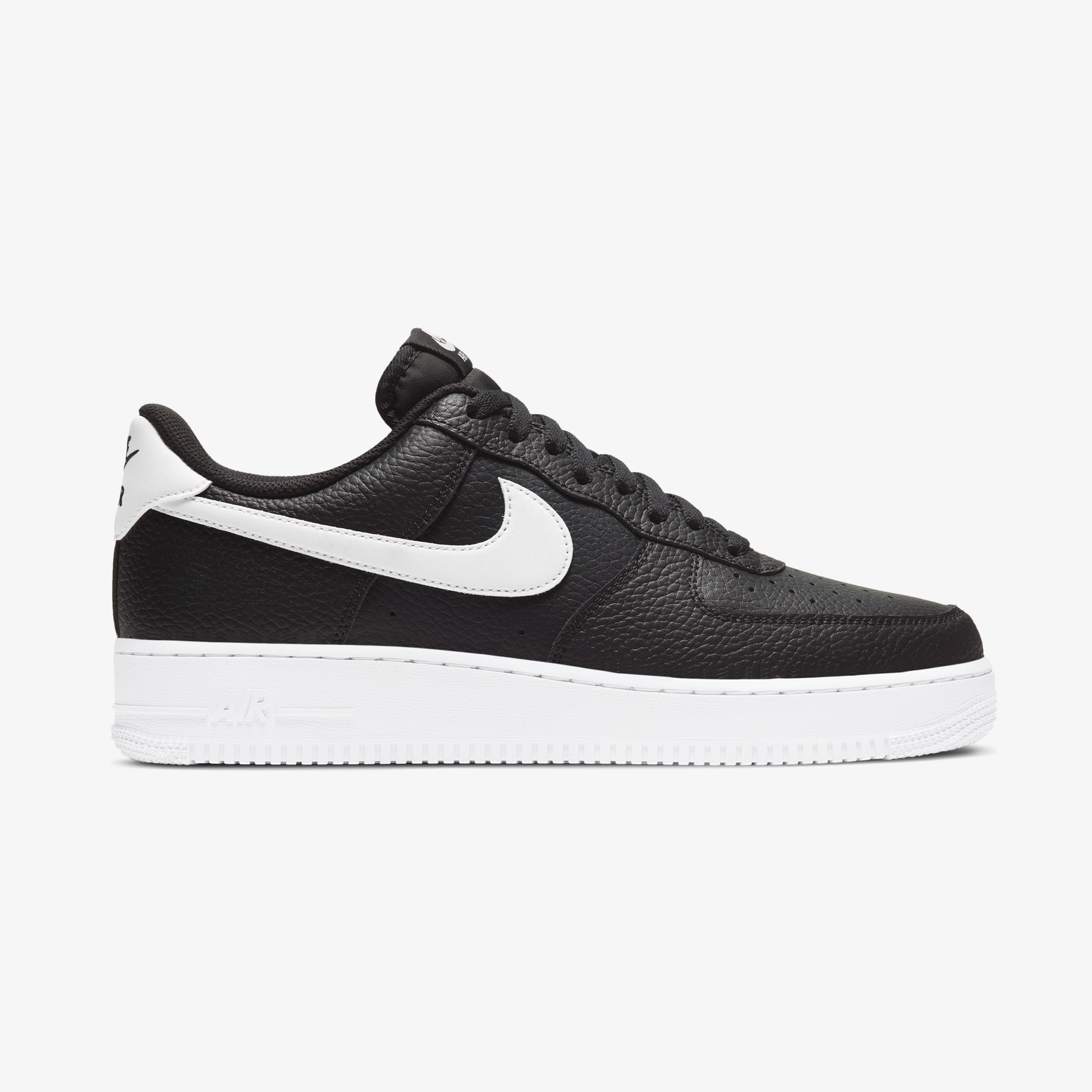 Nike Air Force 1 '07 Erkek Siyah Spor Ayakkabı