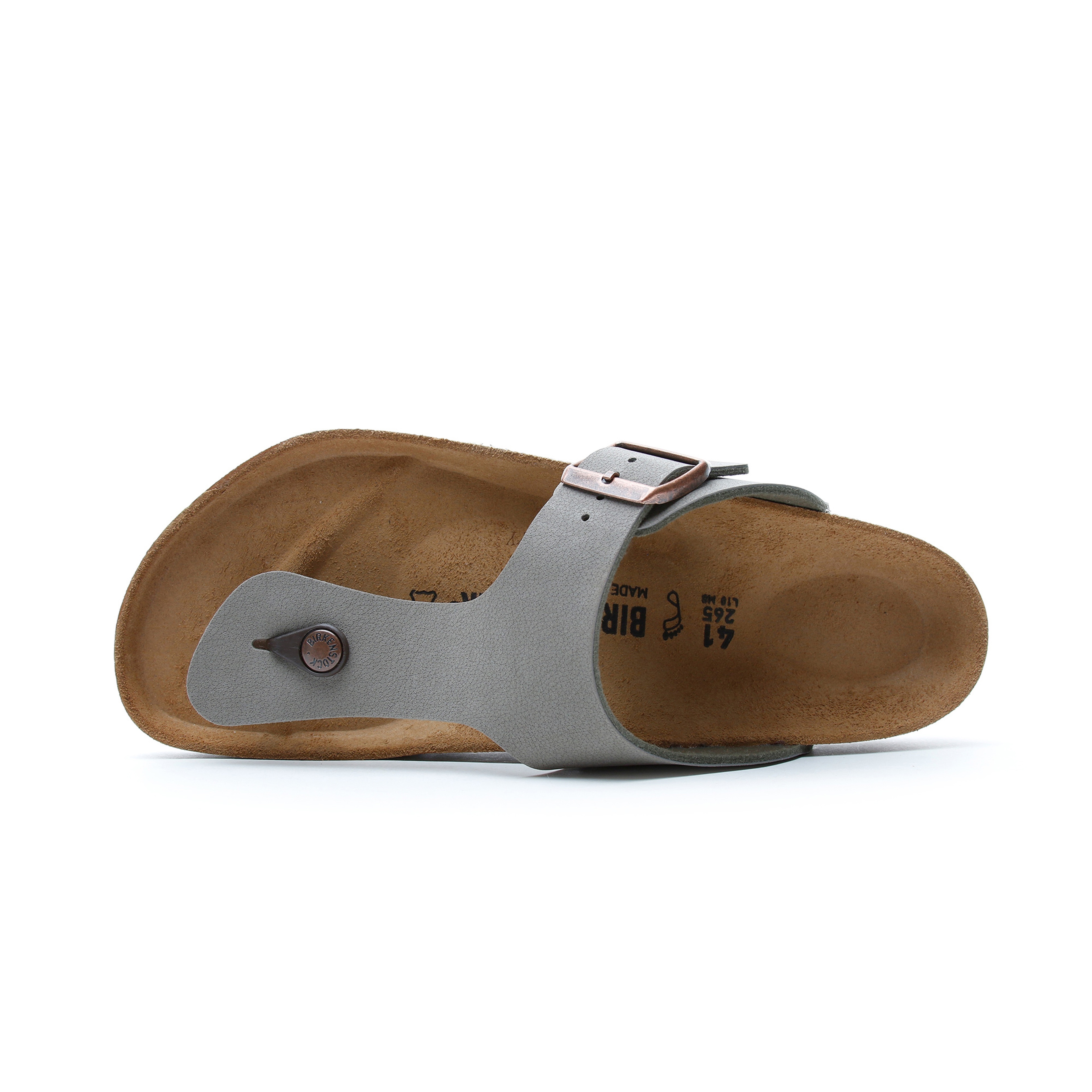 Birkenstock Ramses BF Erkek Gri Terlik