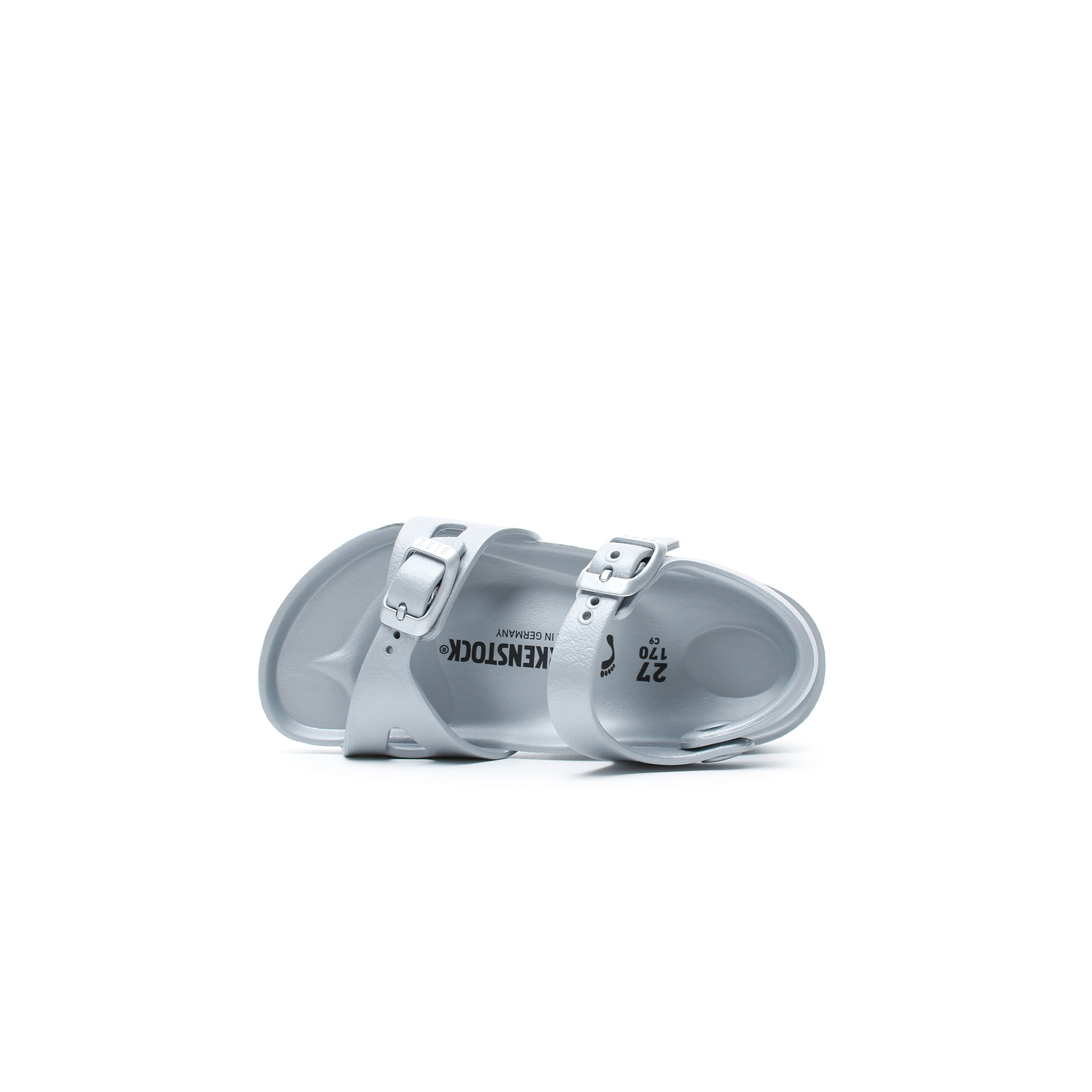 Birkenstock Rio Kids EVA Bebek Gümüş Sandalet