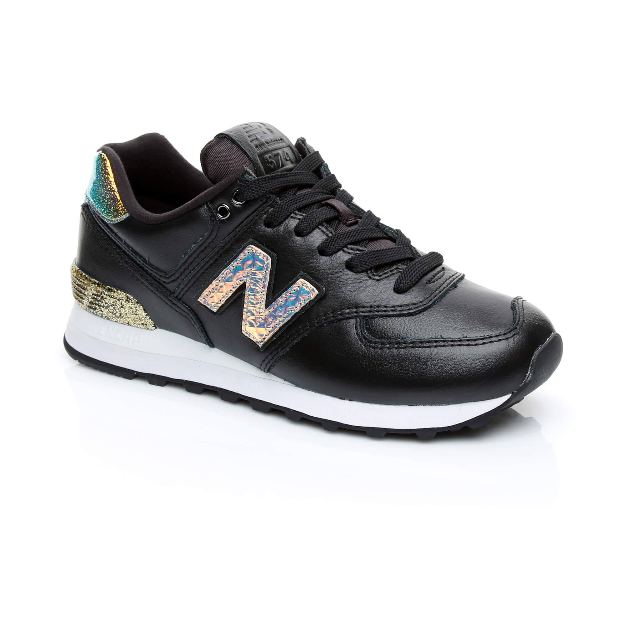 New Balance 575 Glitter Punk Kadın Siyah Sneaker