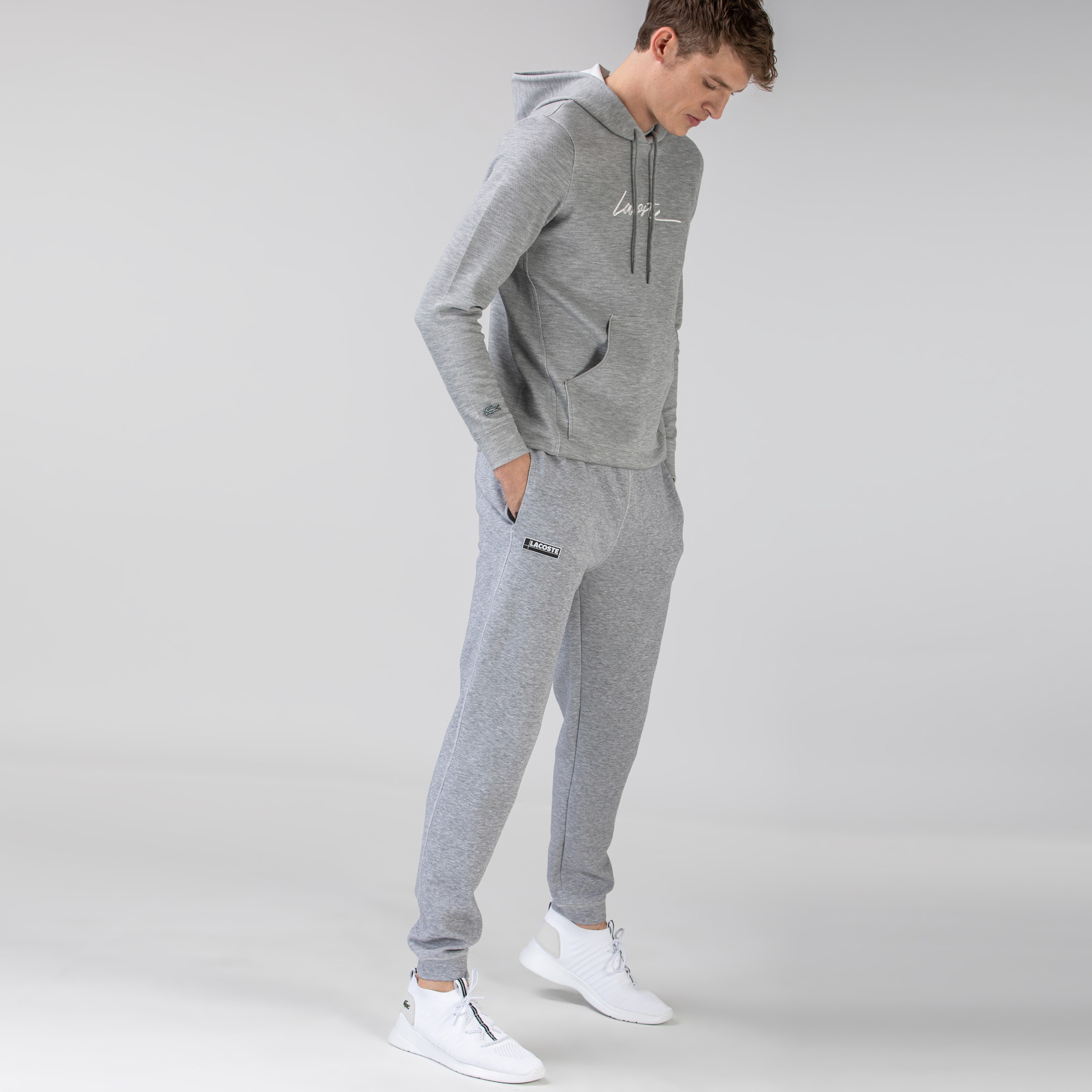 Lacoste Erkek Gri Jogger Eşofman Altı