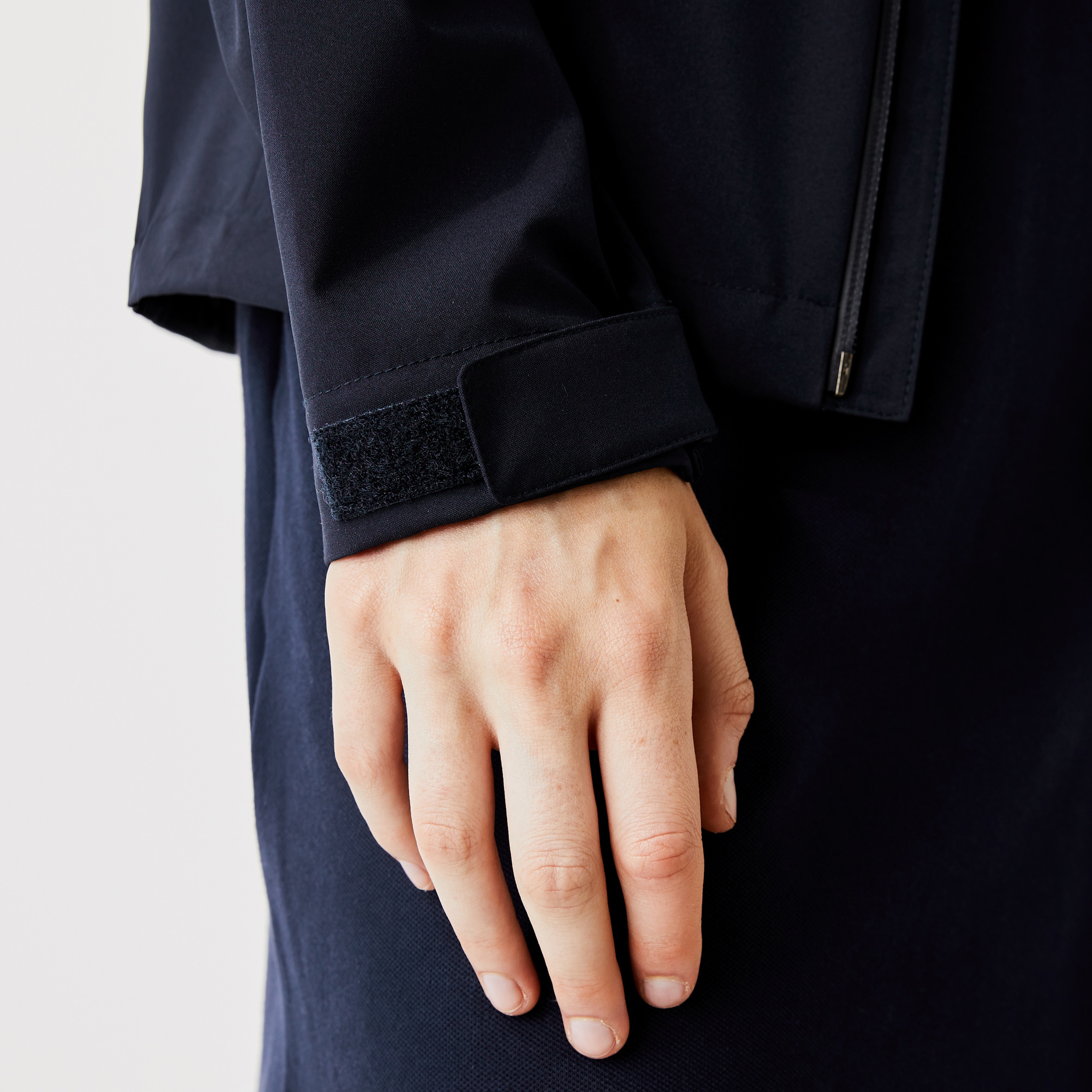 Lacoste Sport Kadın Suya Dayanıklı Lacivert Yağmurluk