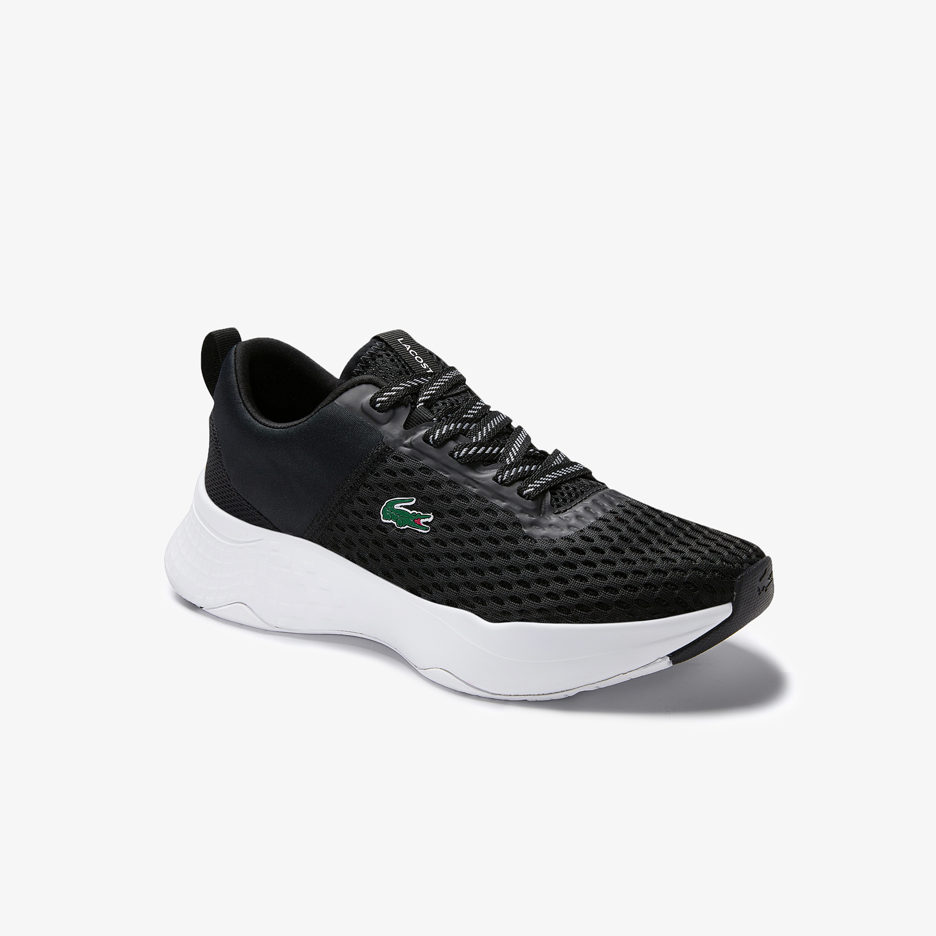 Lacoste Court-Drive 0120 1 Sfa Kadın Siyah - Beyaz Sneaker