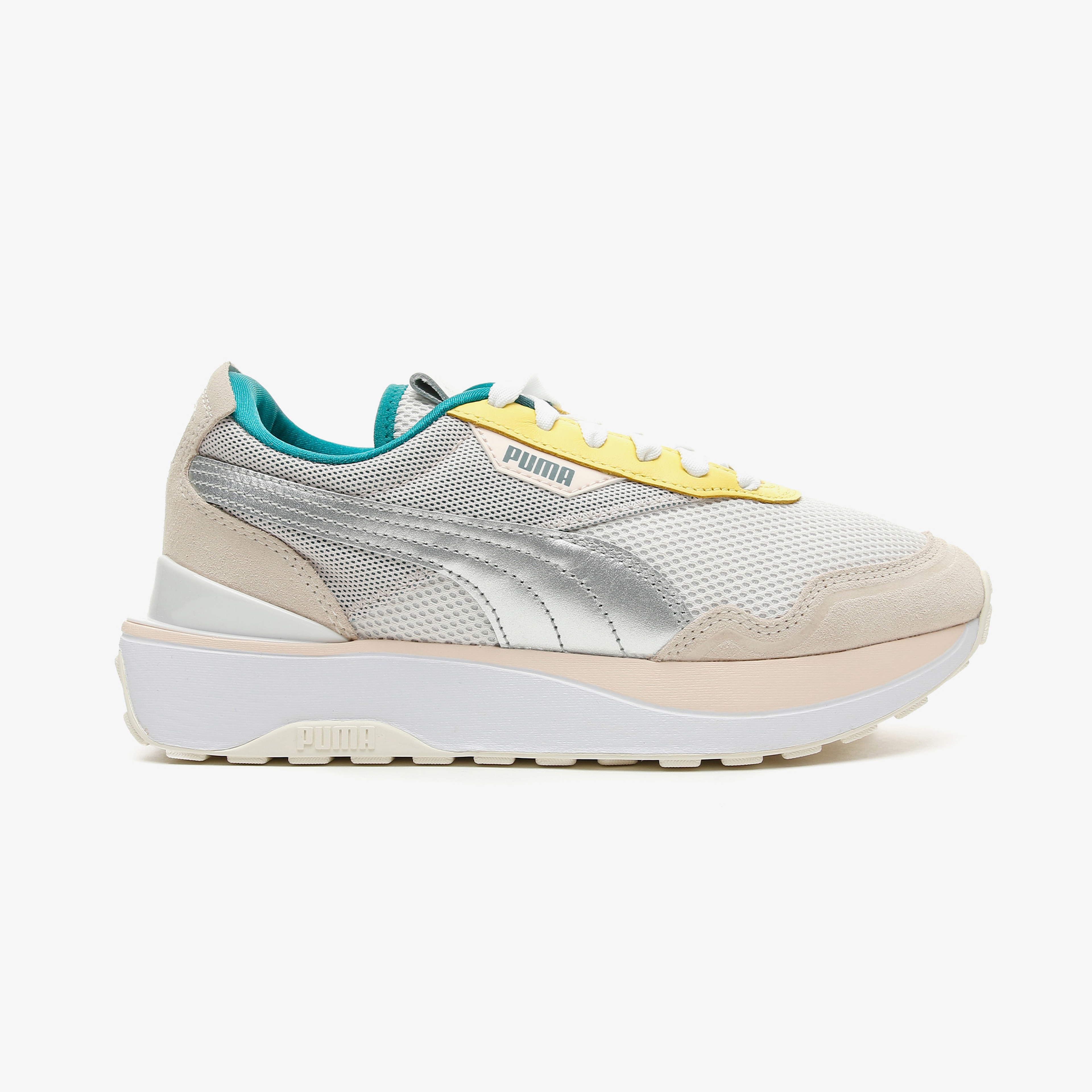 Puma Cruise Rider OQ Kadın Krem Spor Ayakkabı