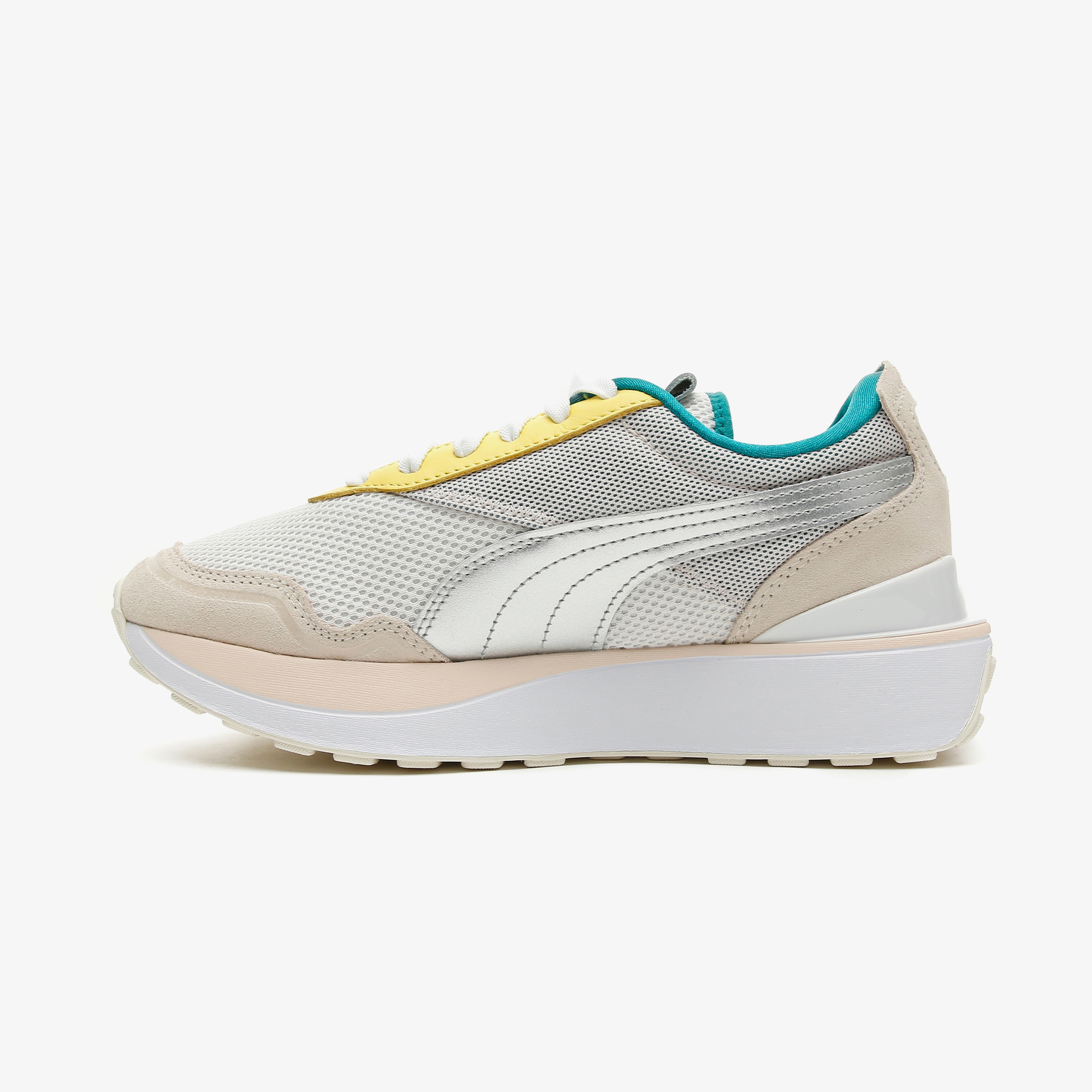 Puma Cruise Rider OQ Kadın Krem Spor Ayakkabı