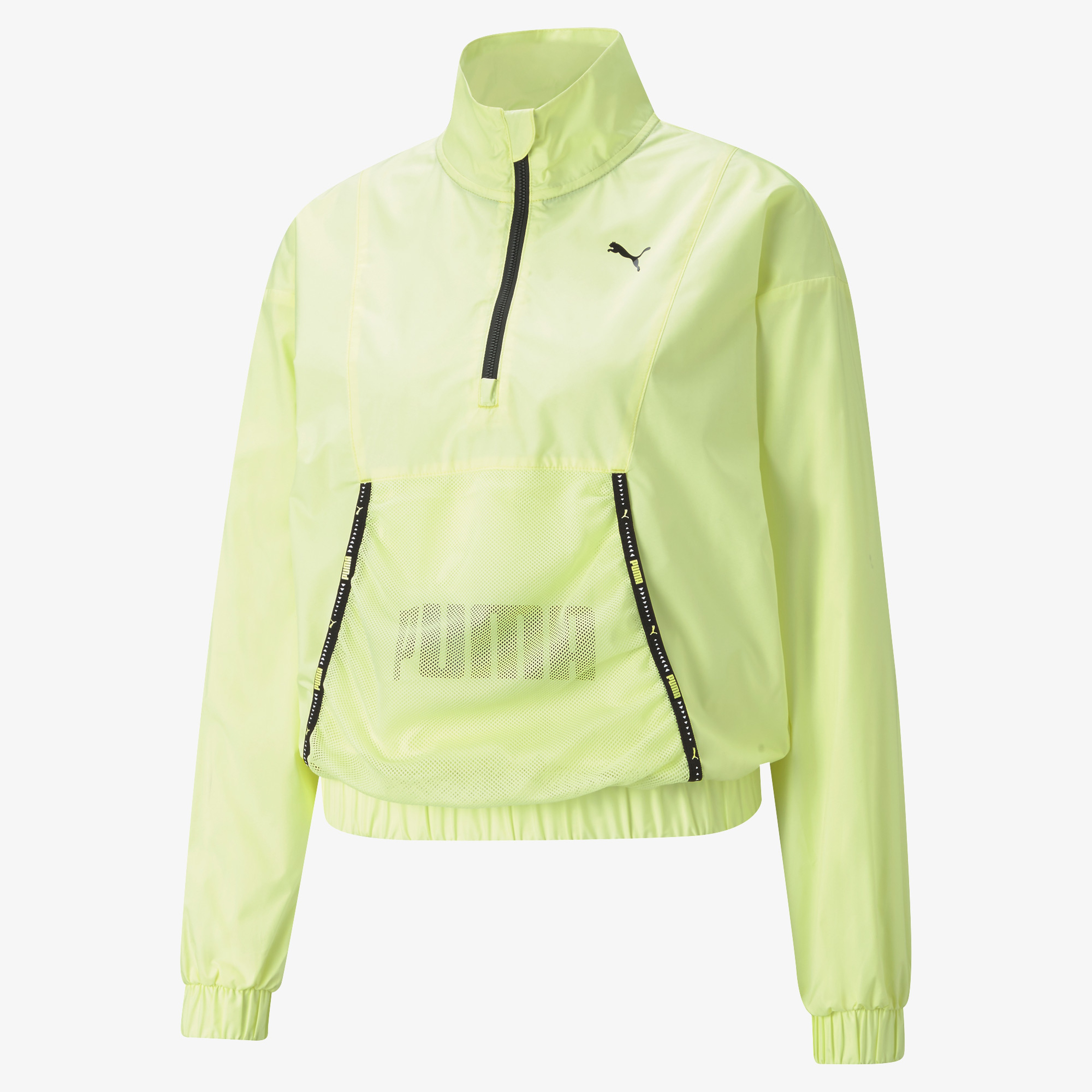 Puma Train Logo Kadın Sarı Sweatshirt