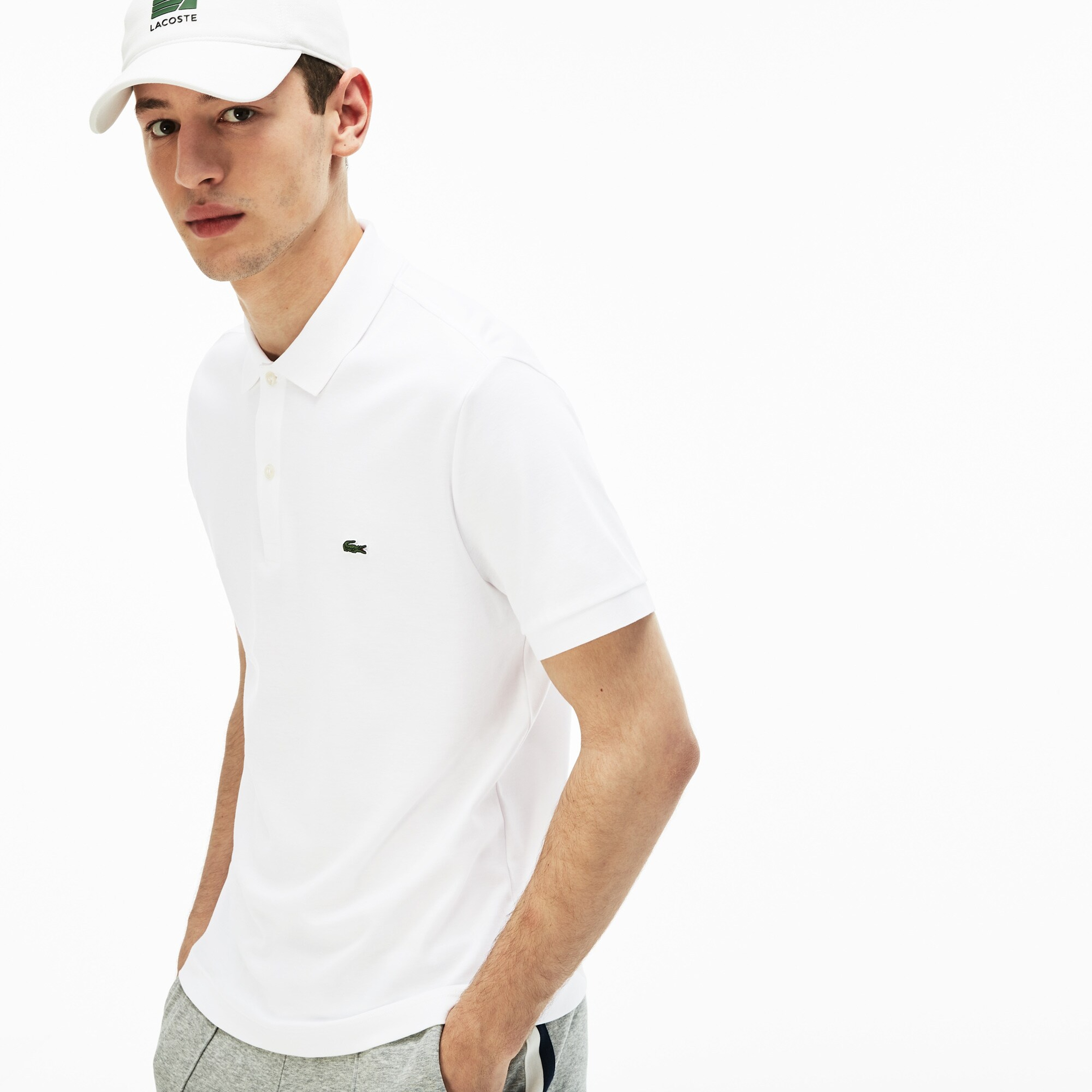 Lacoste Erkek Regular Fit Beyaz Polo
