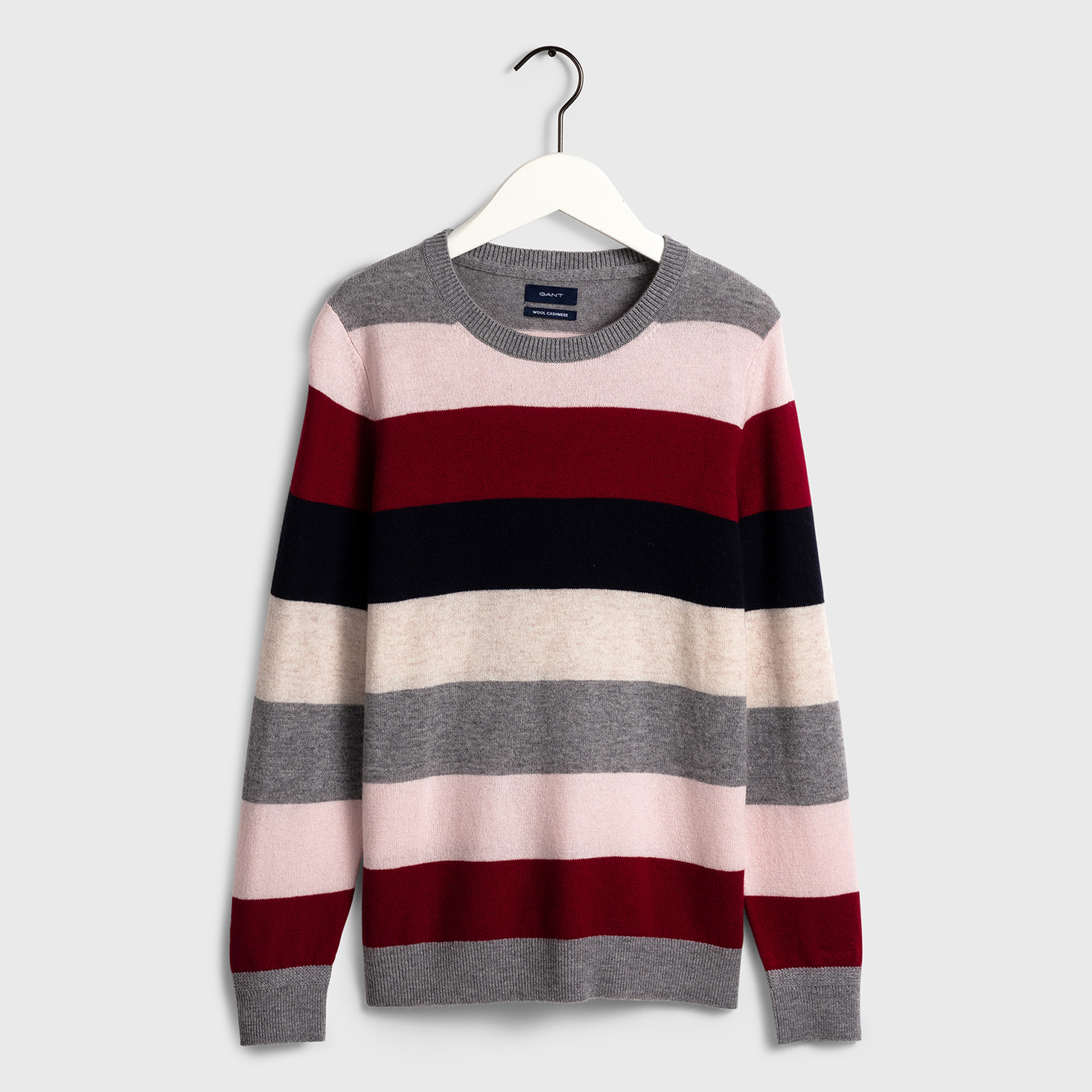 Gant Kadın Gri Relaxed Fit Yünlü Triko