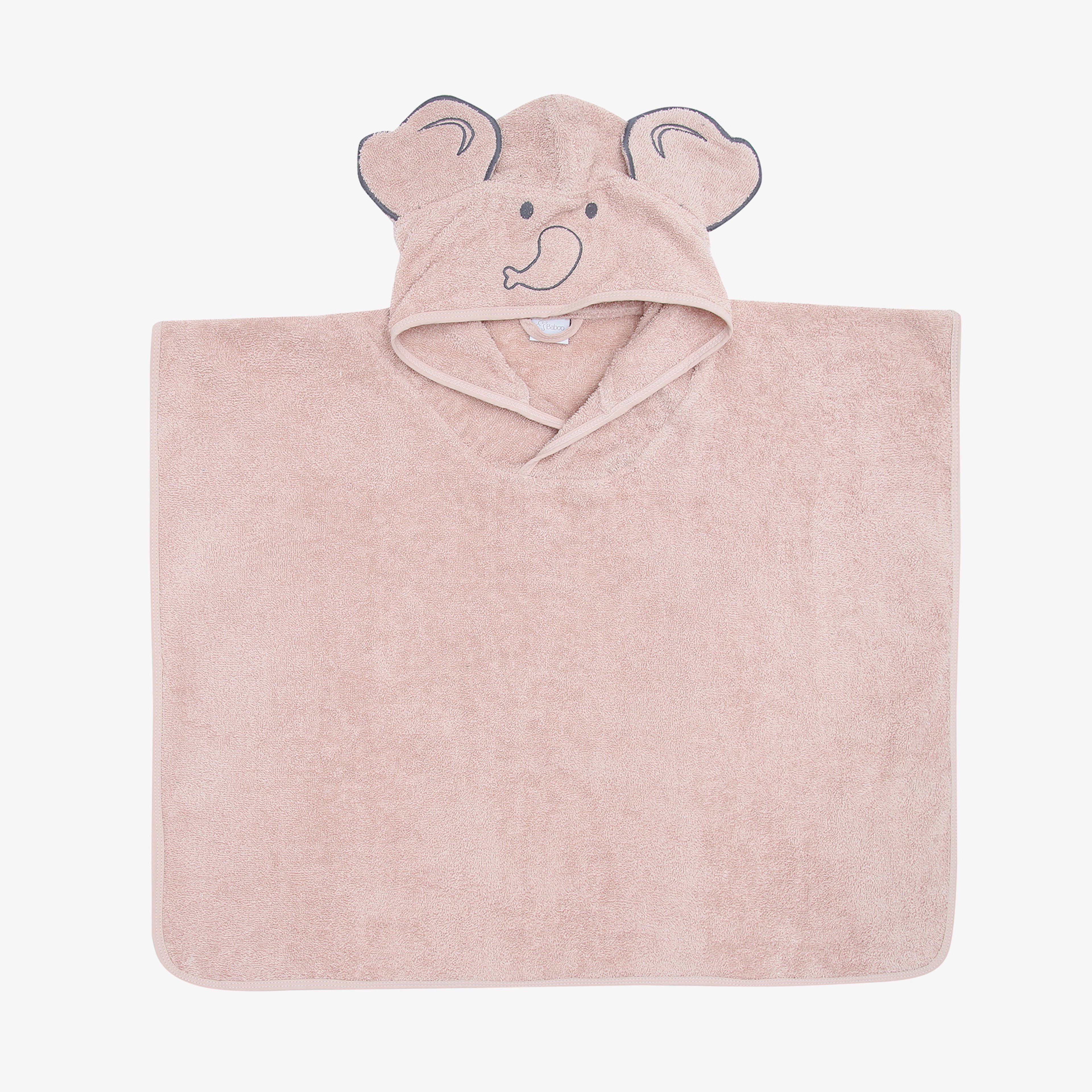 Baboo Kız Bebek Pembe Panço Havlu