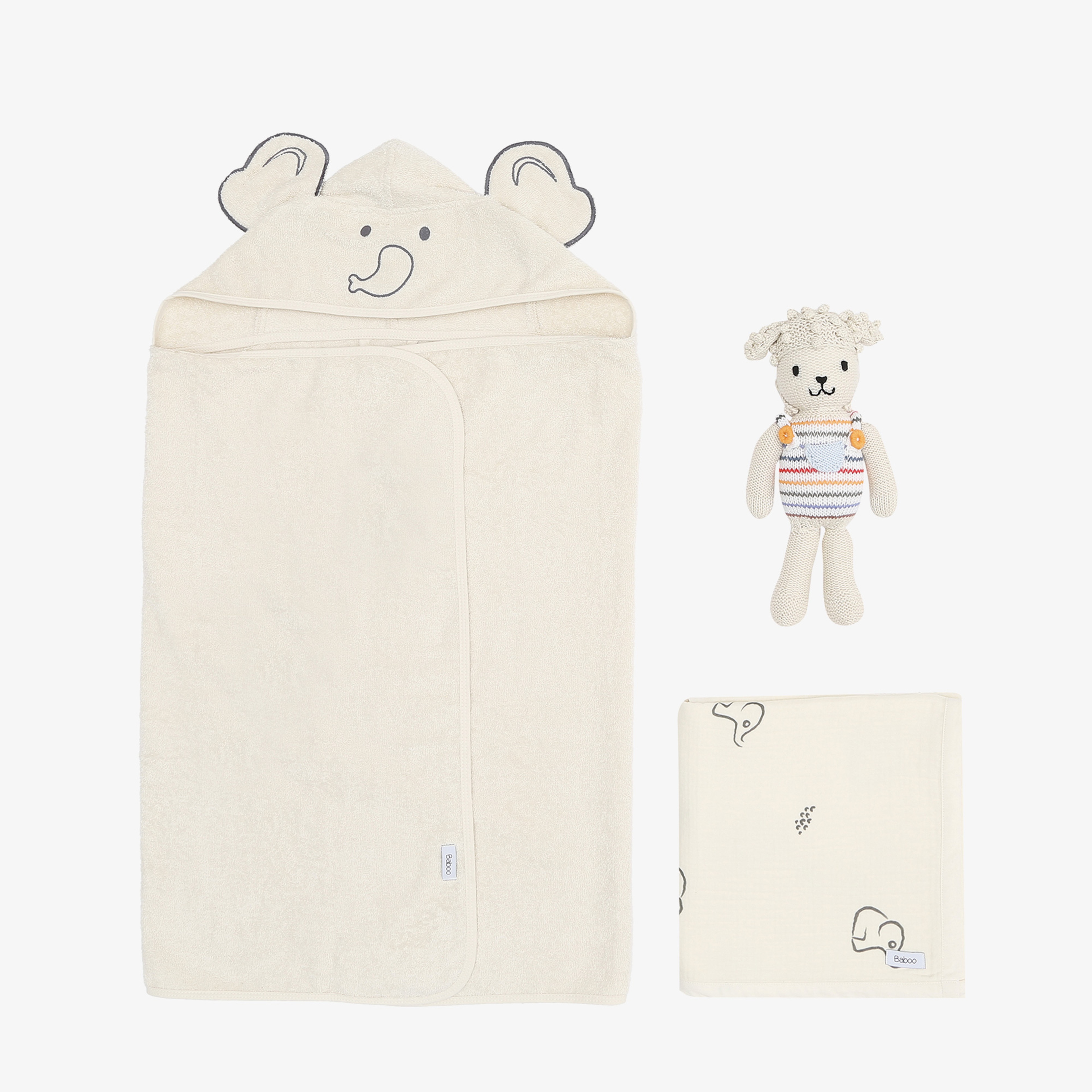 Baboo Bebek Krem Rengi Set