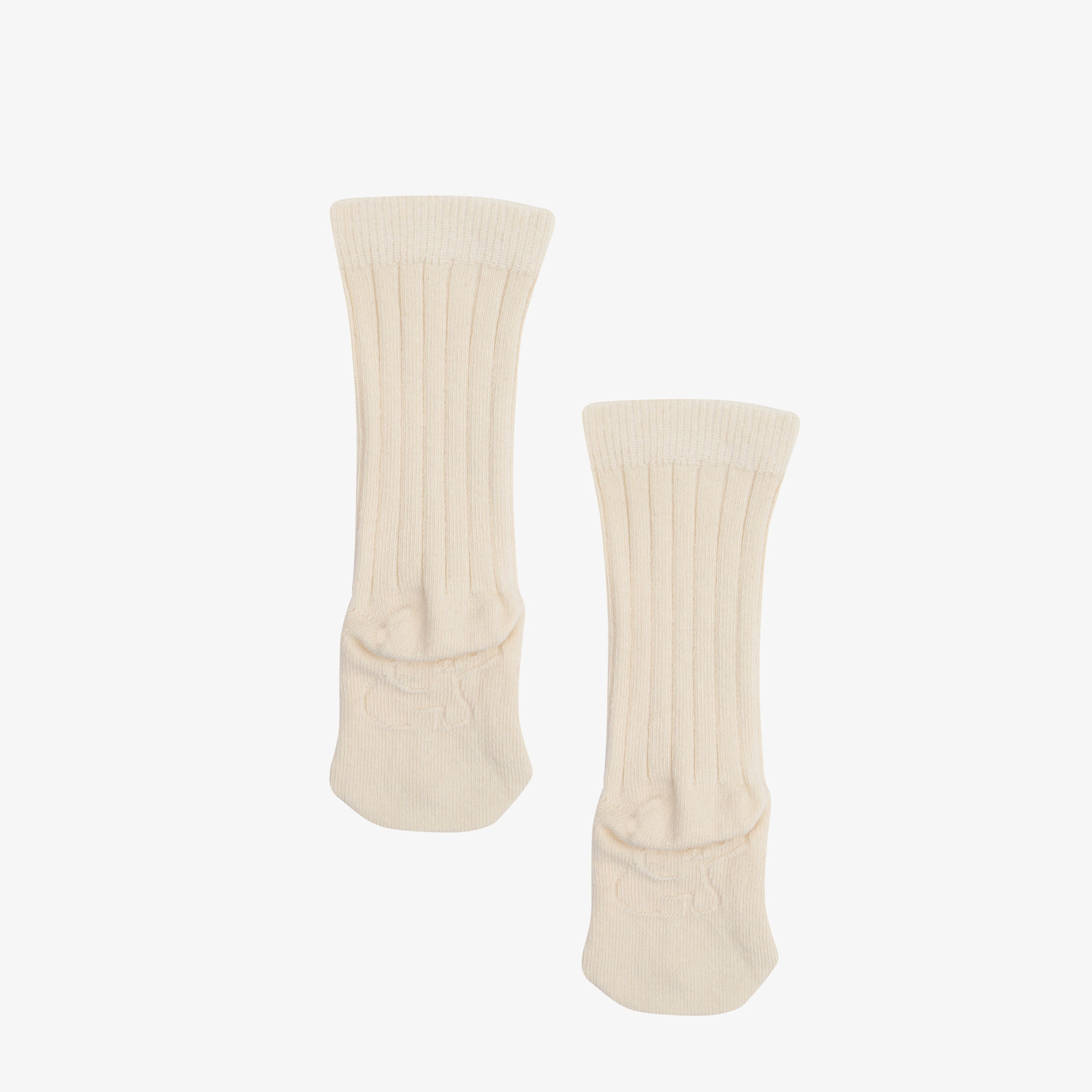 Baboo Bebek Krem Diz Altı Çorap