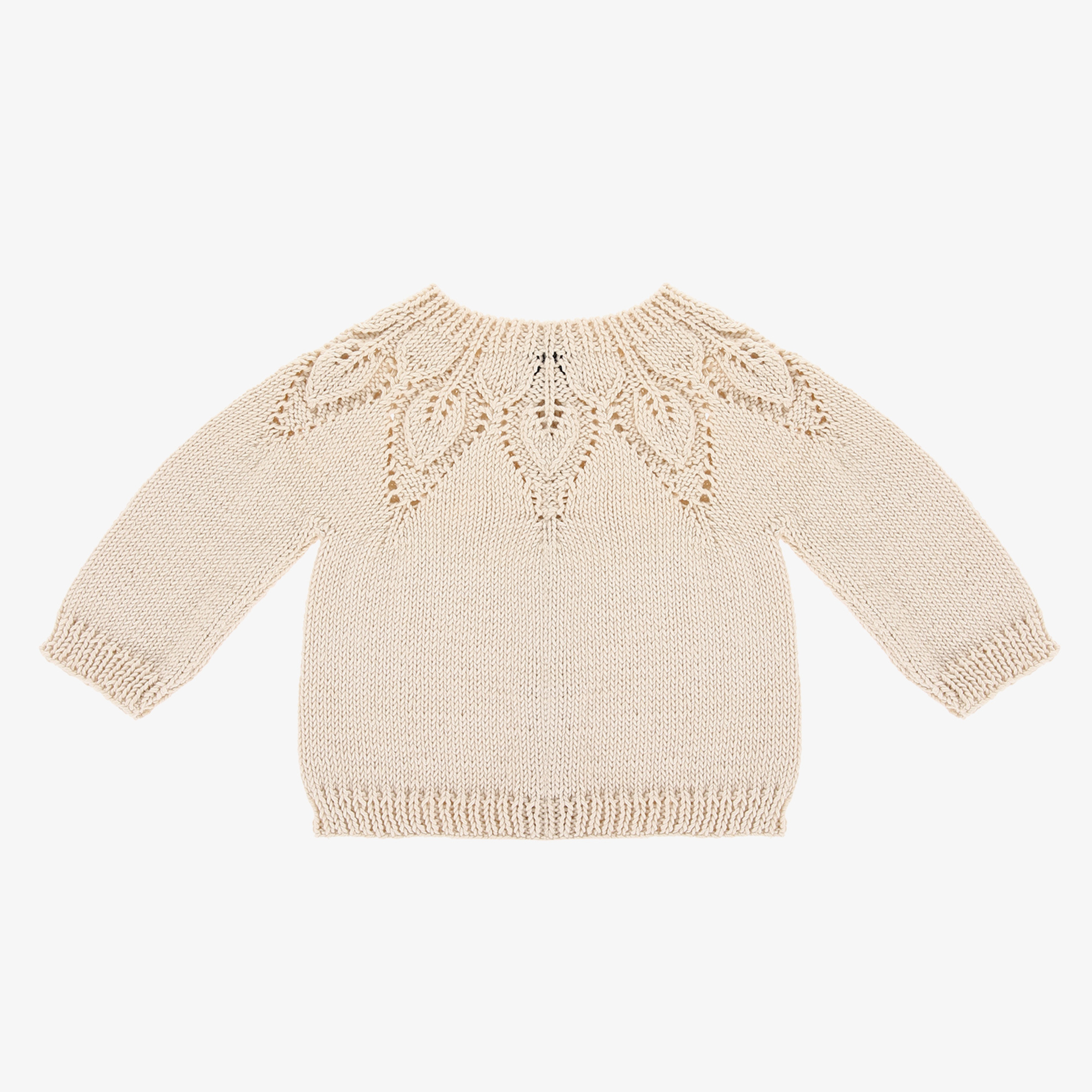 Baboo Kız Bebek Krem Kız Hırkası