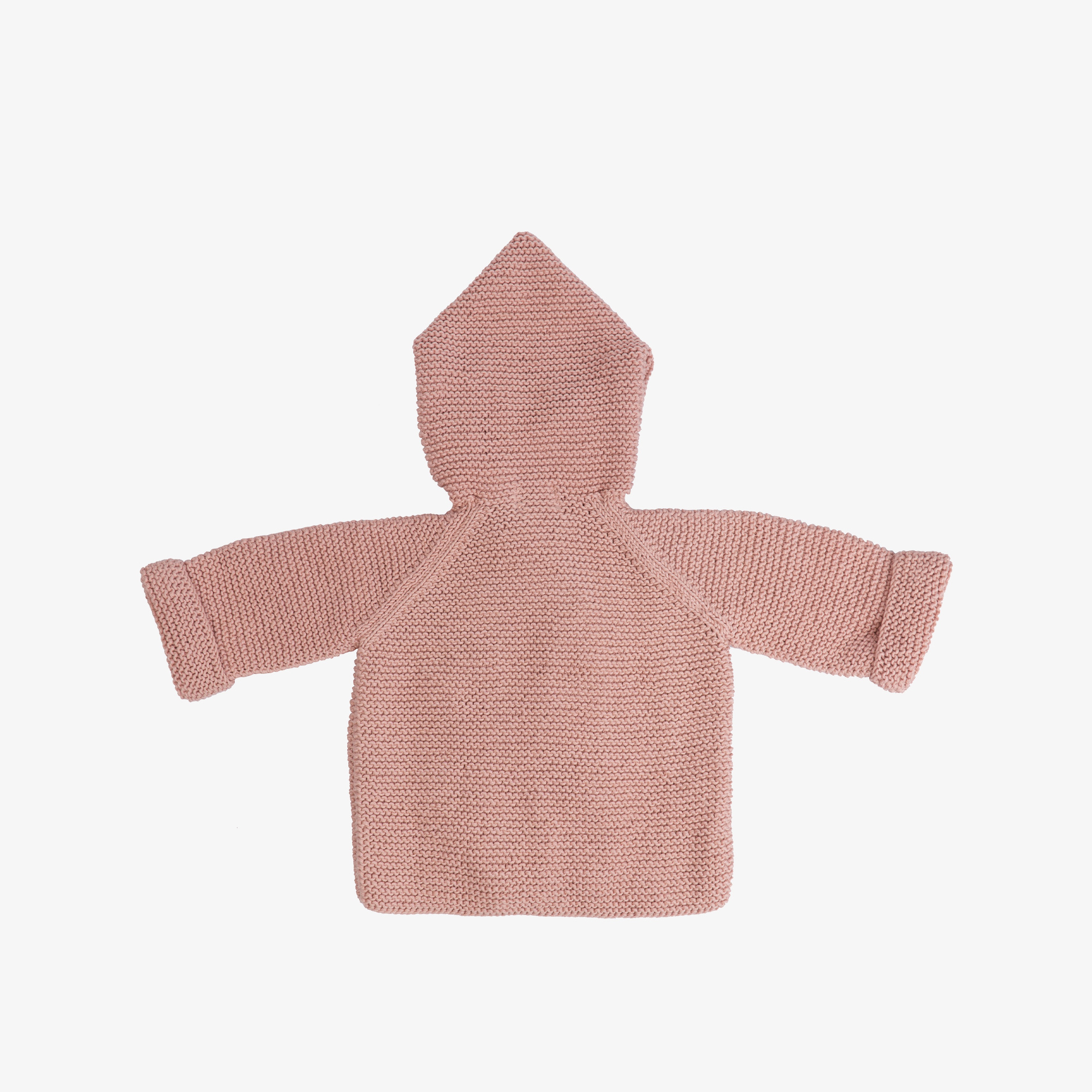 Baboo Kız Bebek Pembe Kapüşonlu Hırka