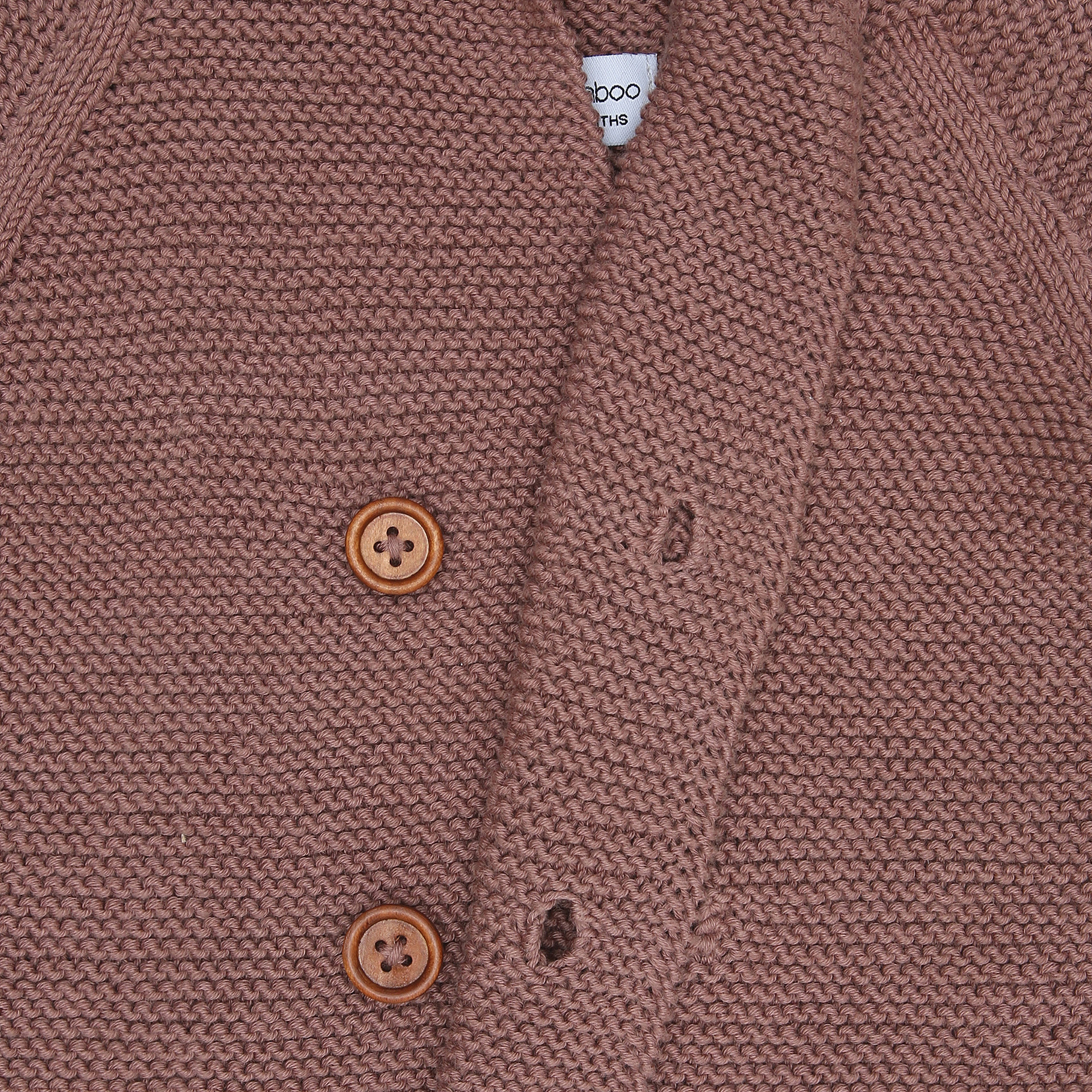 Baboo Bebek Kahverengi Kapüşonlu Hırka