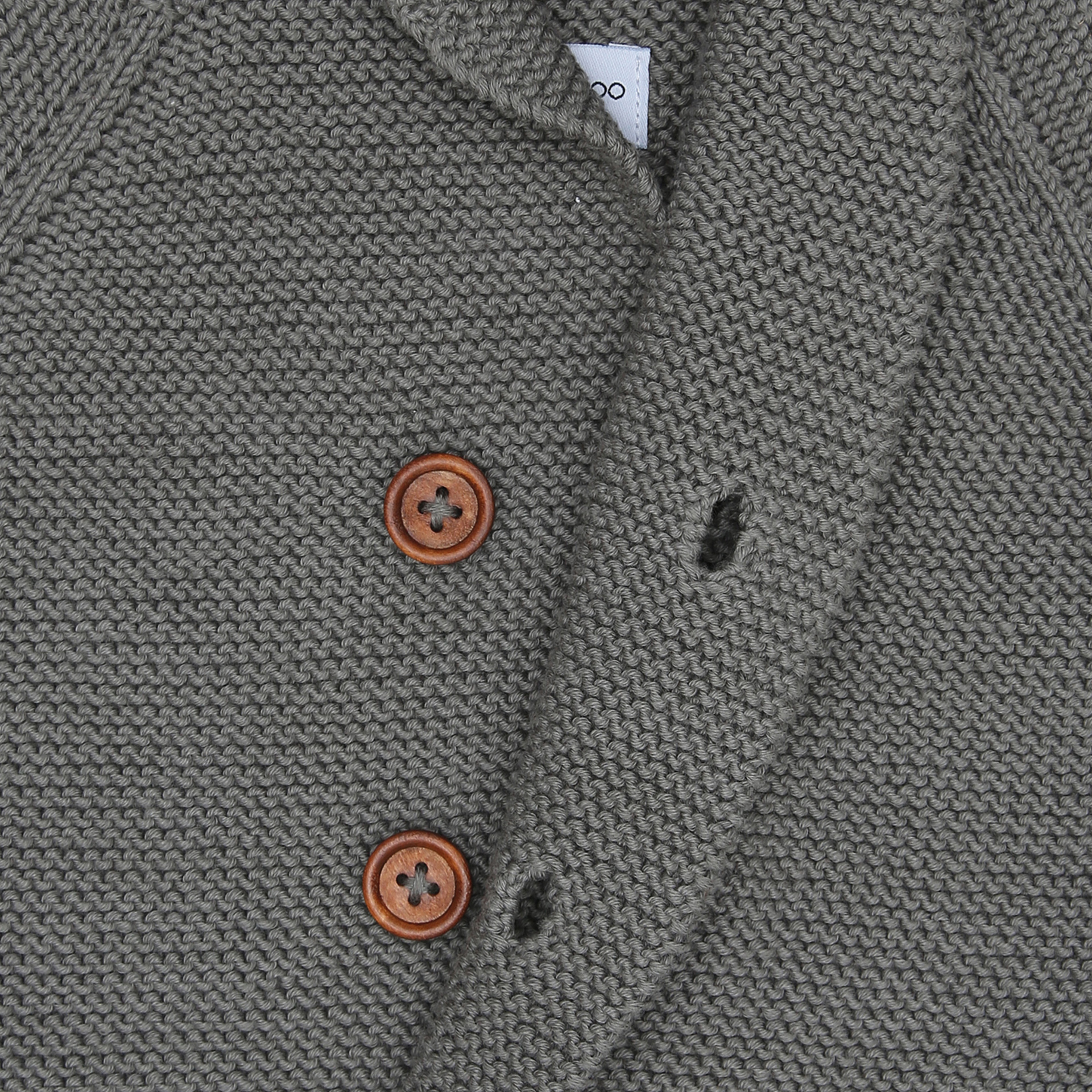 Baboo Bebek Gri Kapüşonlu Hırka