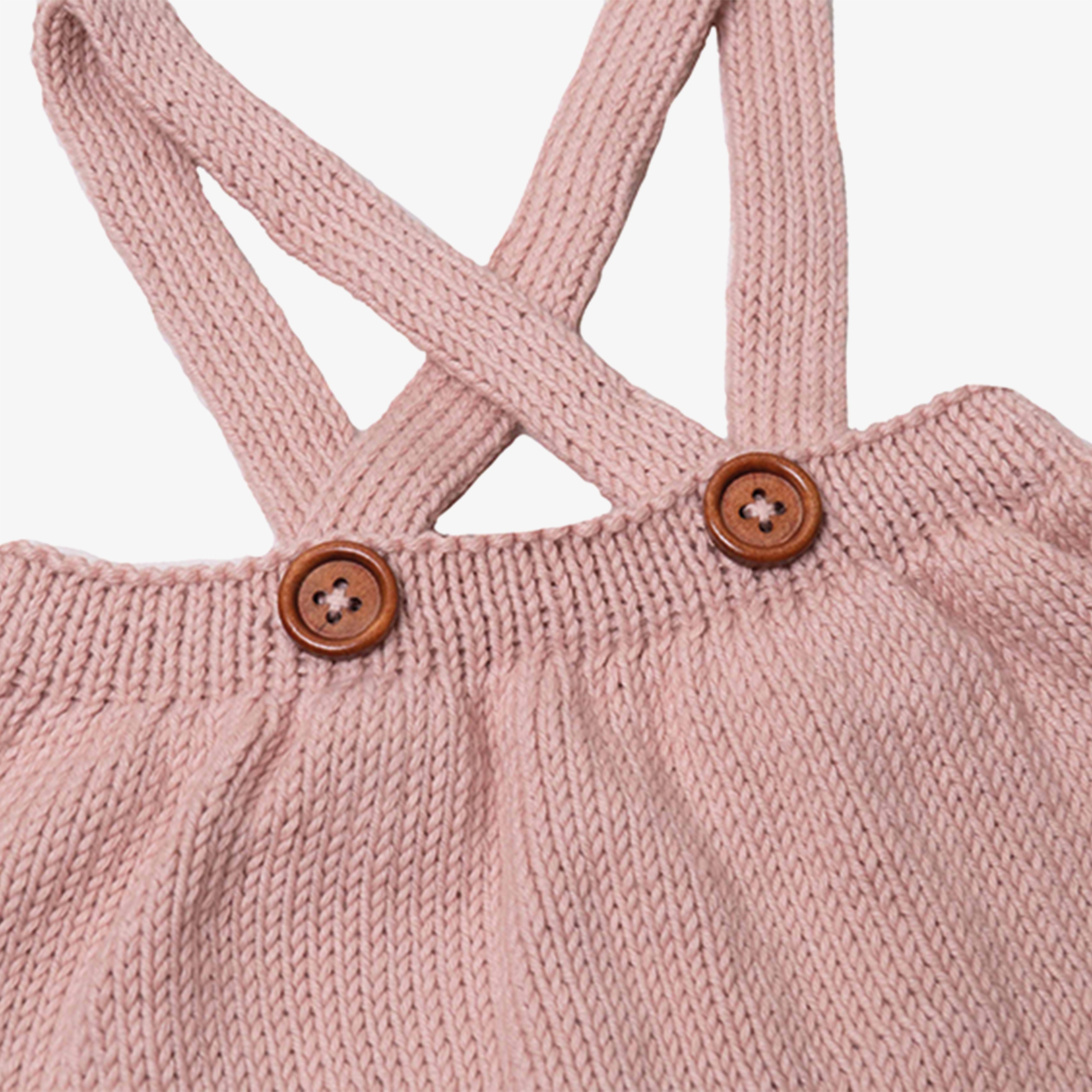 Baboo Kız Bebek Pembe Askılı Etek Elbise