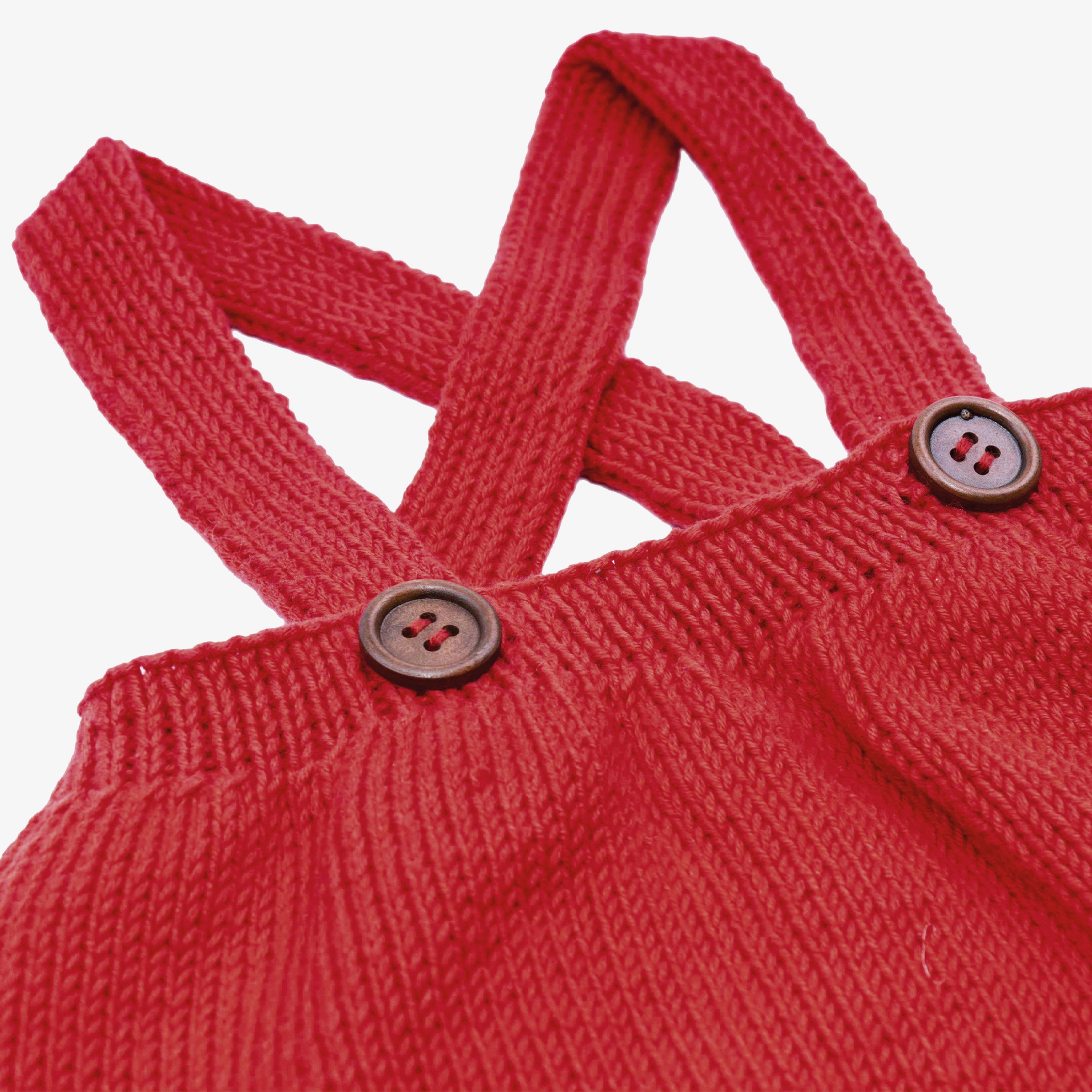 Baboo Kız Bebek Bordo Askılı Etek Elbise