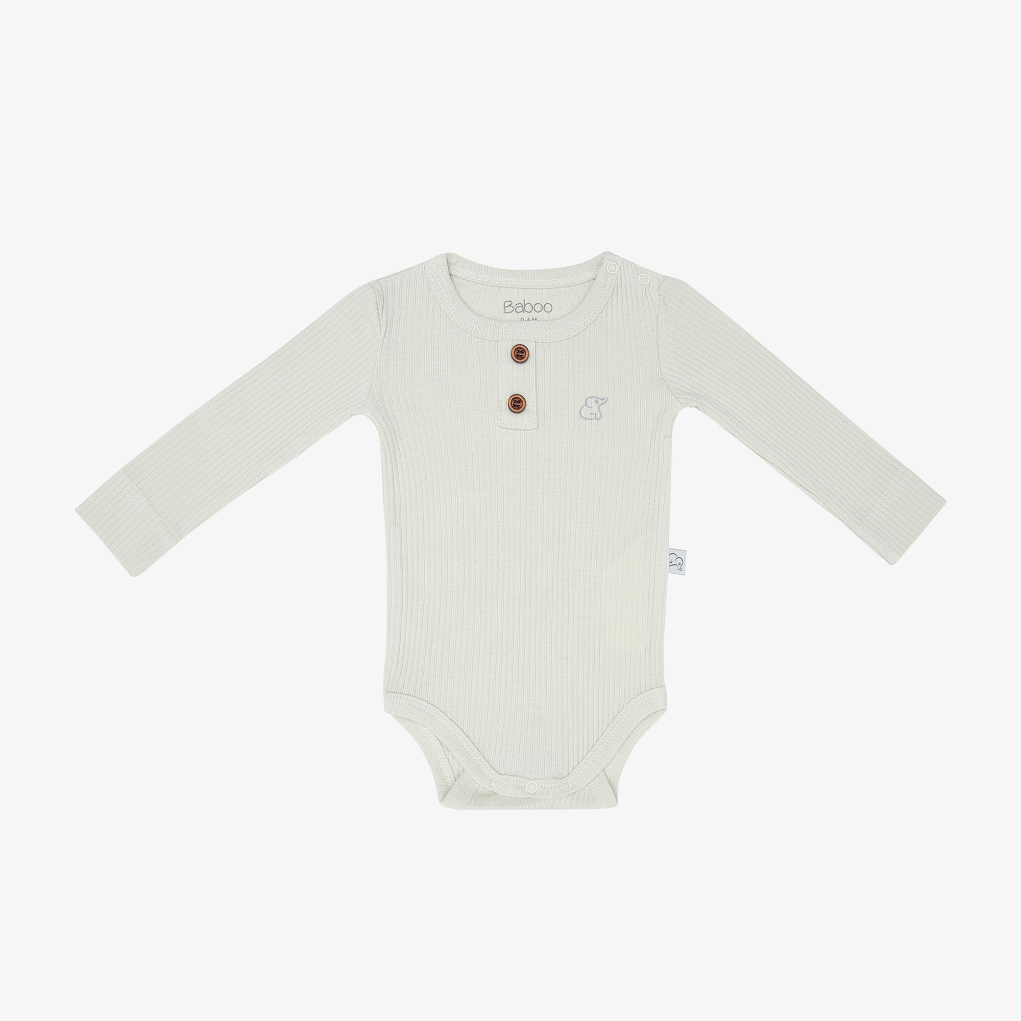 Baboo Bebek Krem Uzun Kollu Body