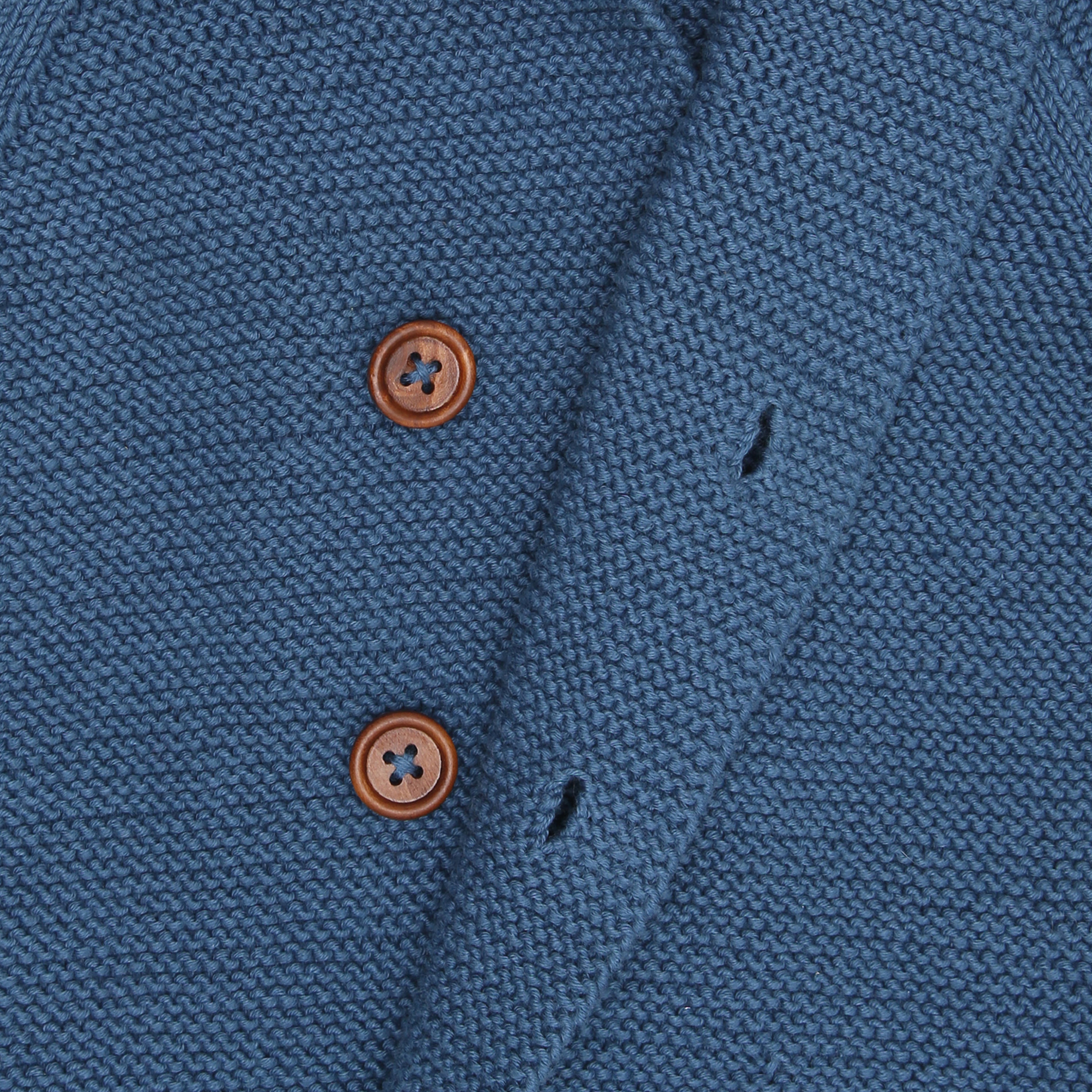 Baboo Erkek Bebek Mavi Kapüşonlu Hırka