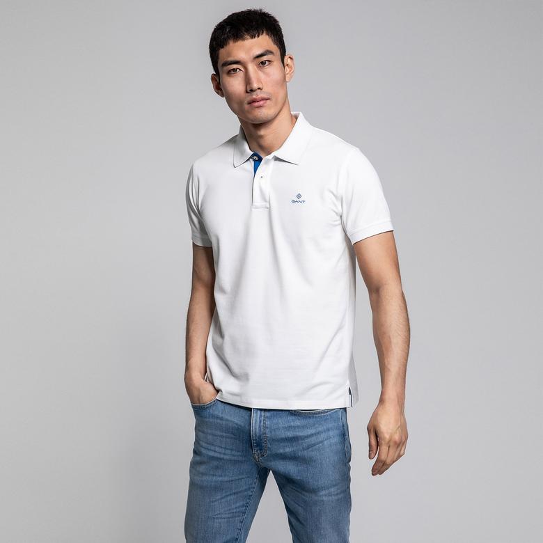 Gant Erkek Beyaz Polo