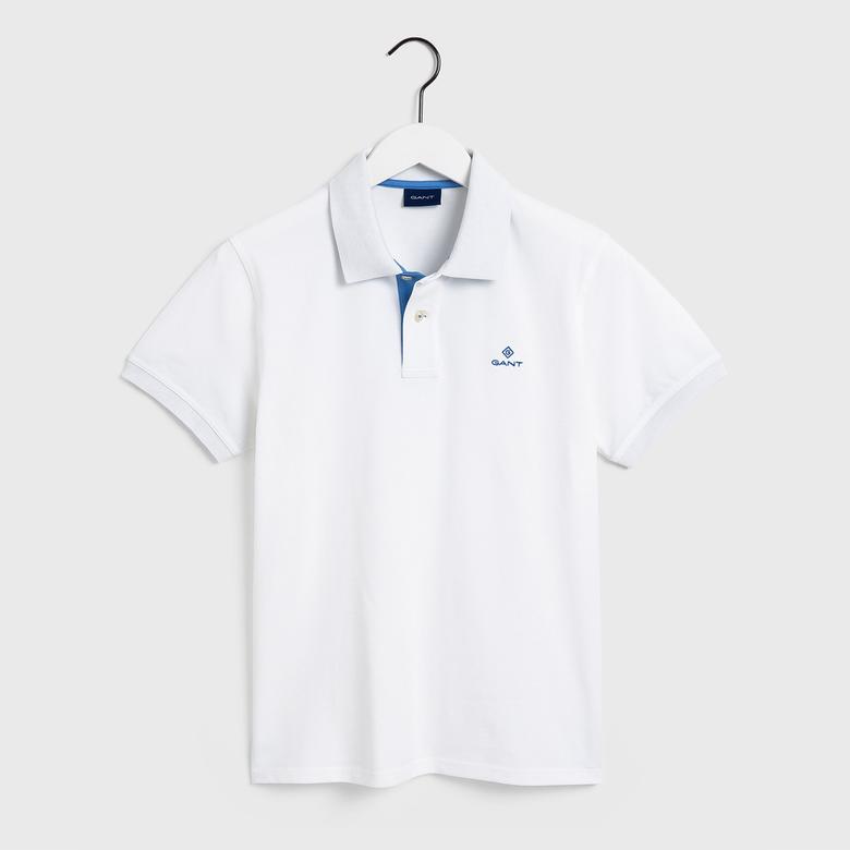 Gant Erkek Beyaz Polo