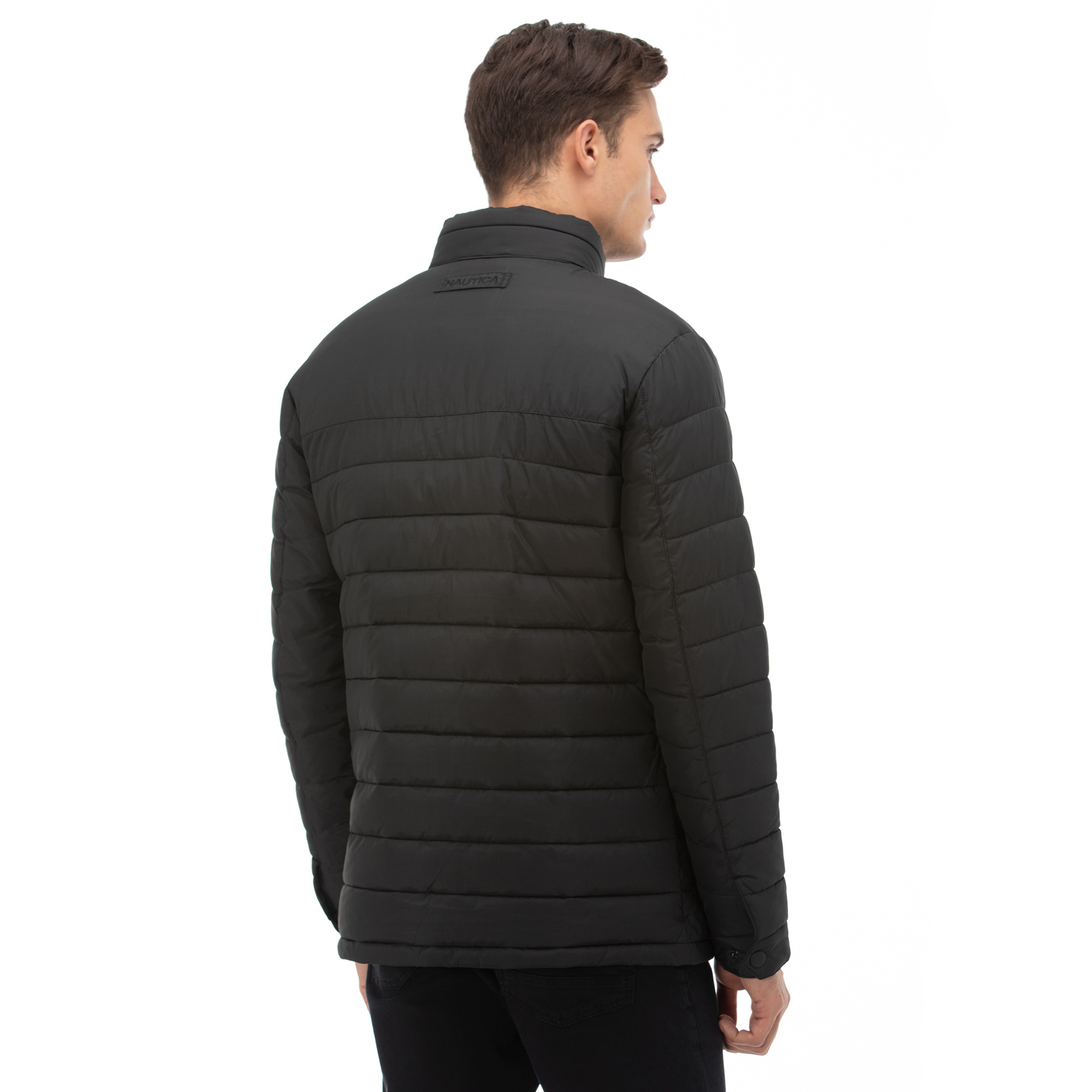 NAUTICA ERKEK SİYAH SU GEÇİRMEZ MONT