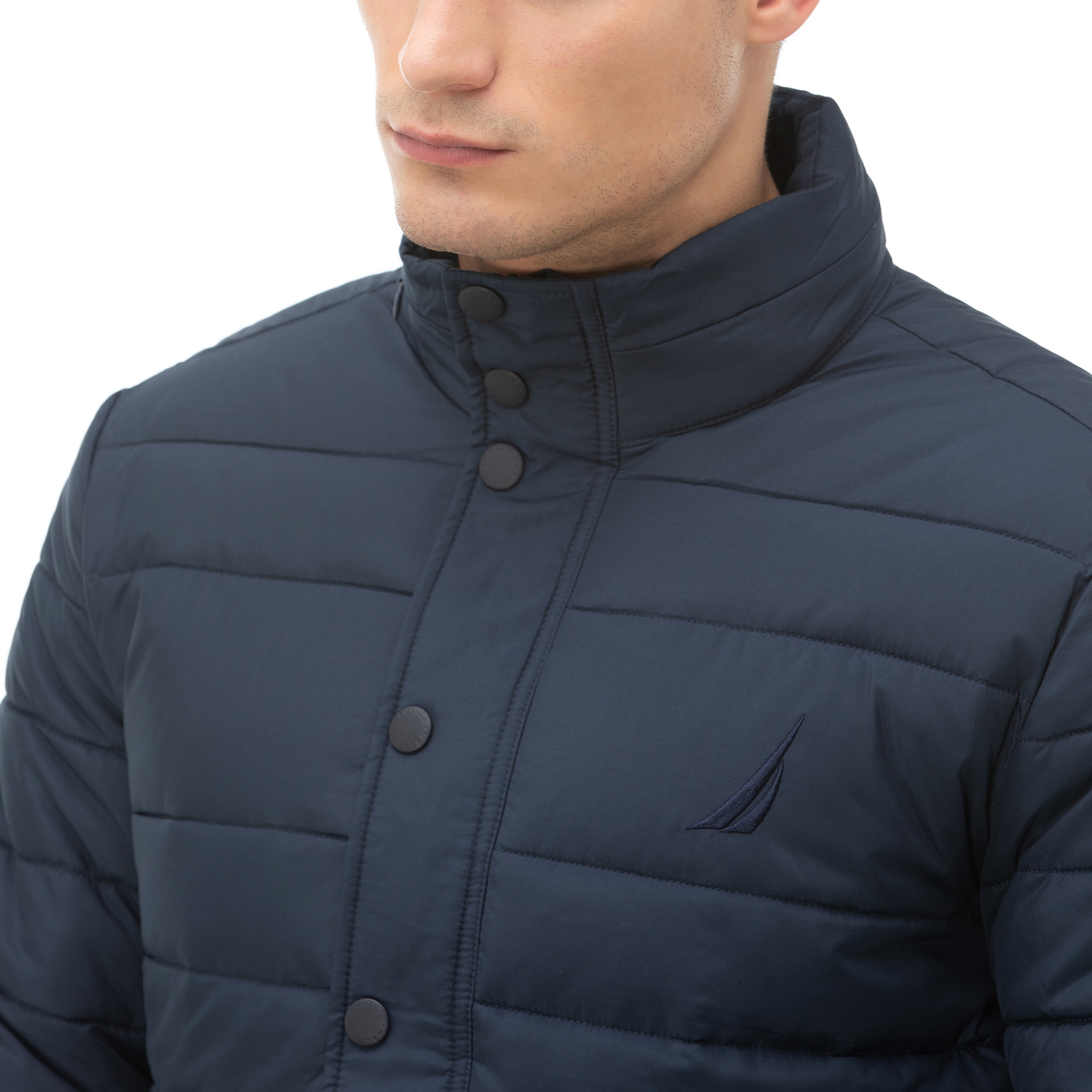 NAUTICA ERKEK LACİVERT SU GEÇİRMEZ MONT