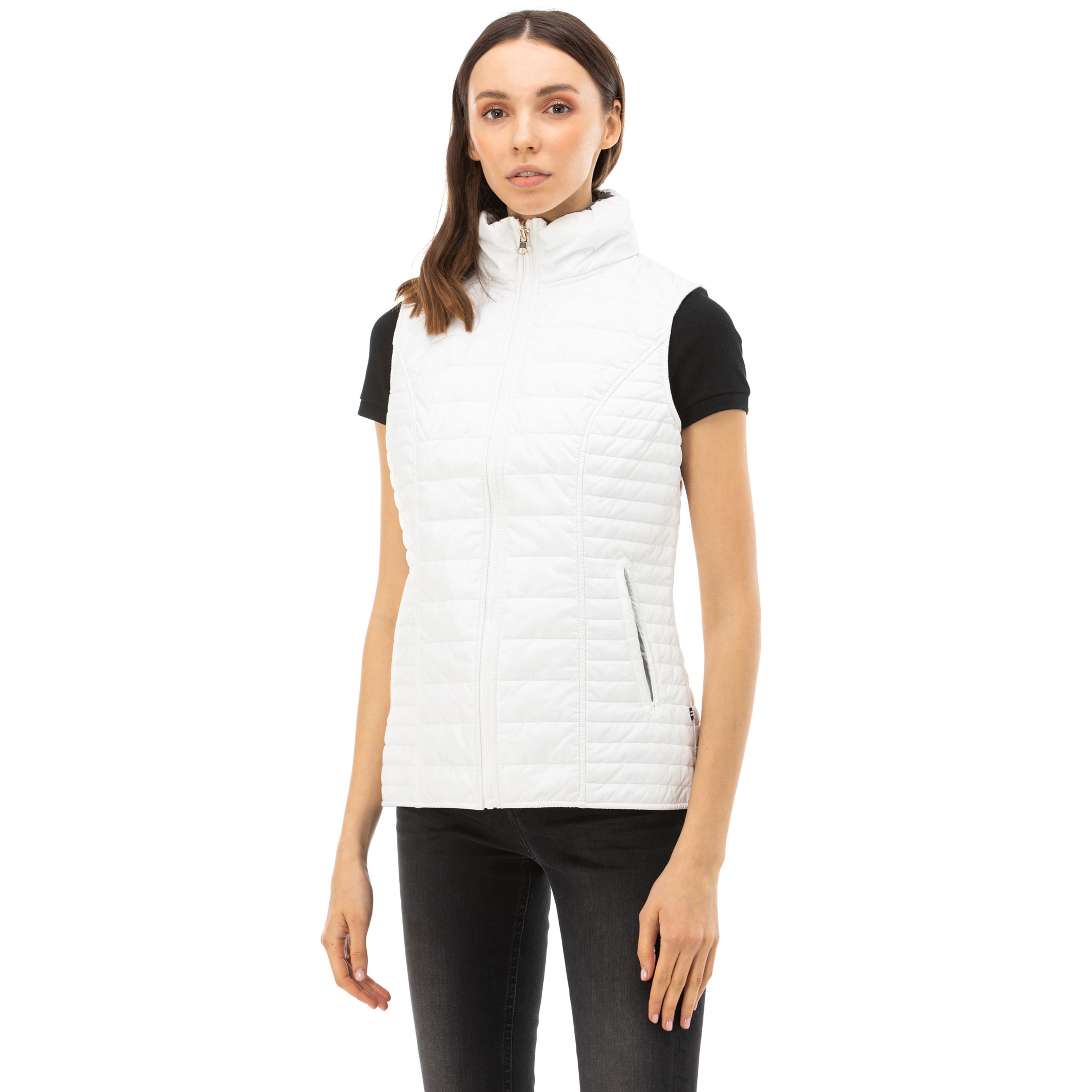 NAUTICA KADIN BEYAZ SU GEÇİRMEZ YELEK